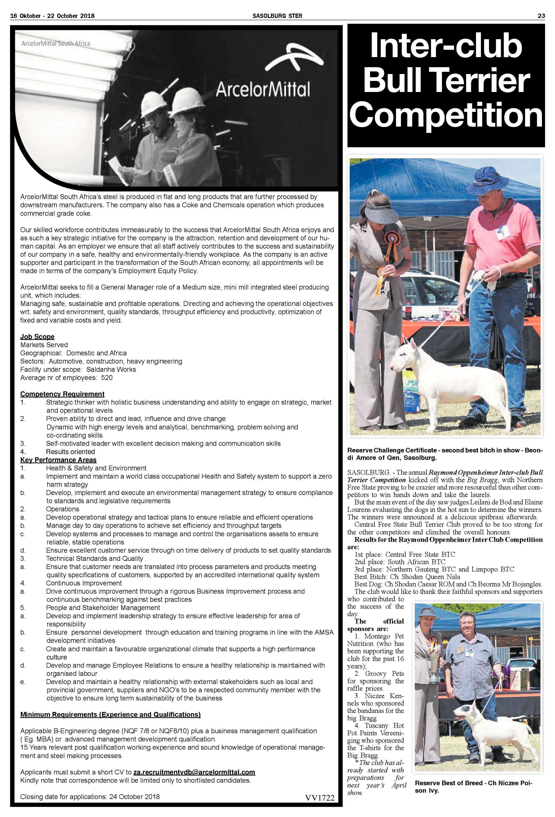 Sasolburg Ster 16 – 22 Oktober 2018 page 23