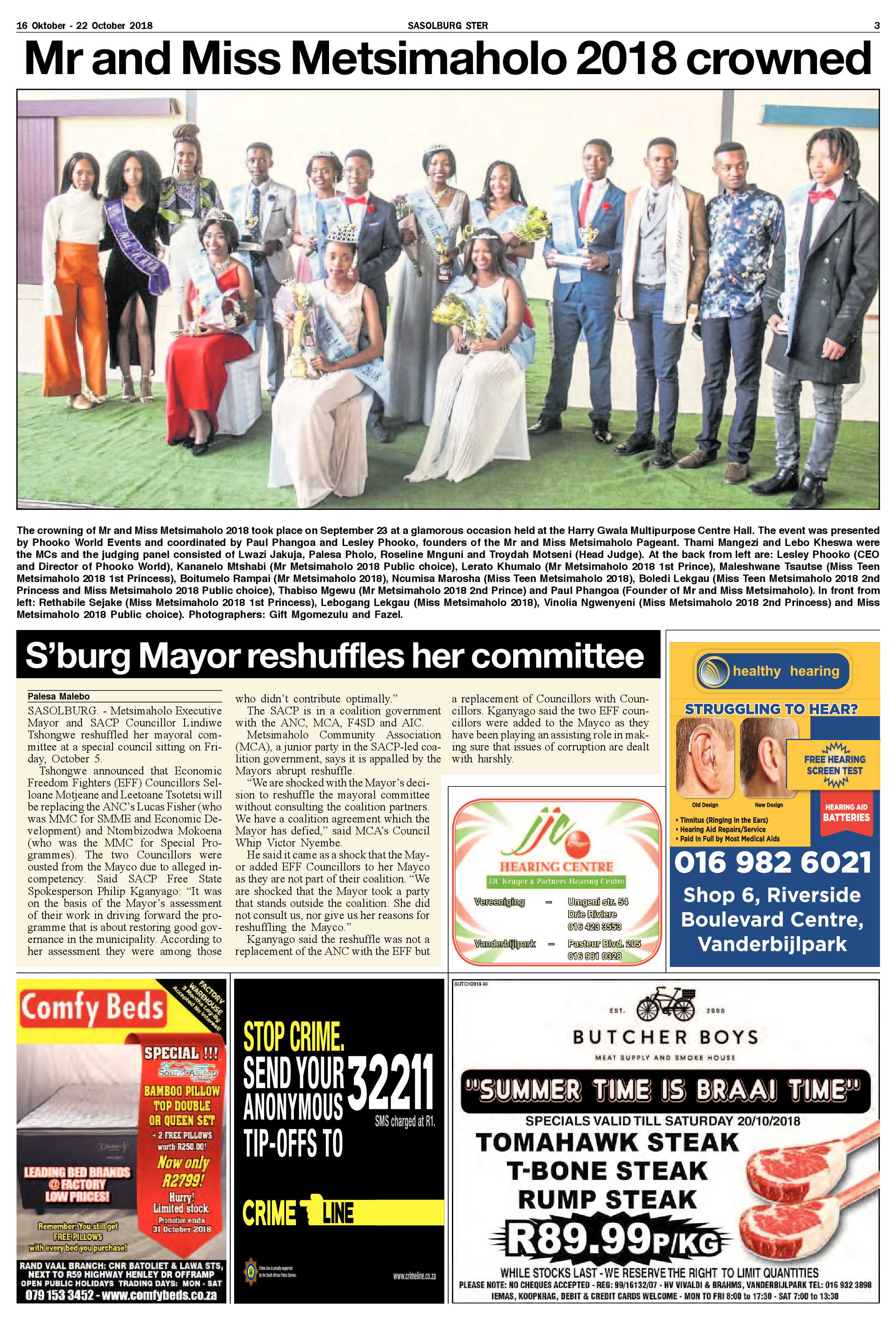 Sasolburg Ster 16 – 22 Oktober 2018 page 3