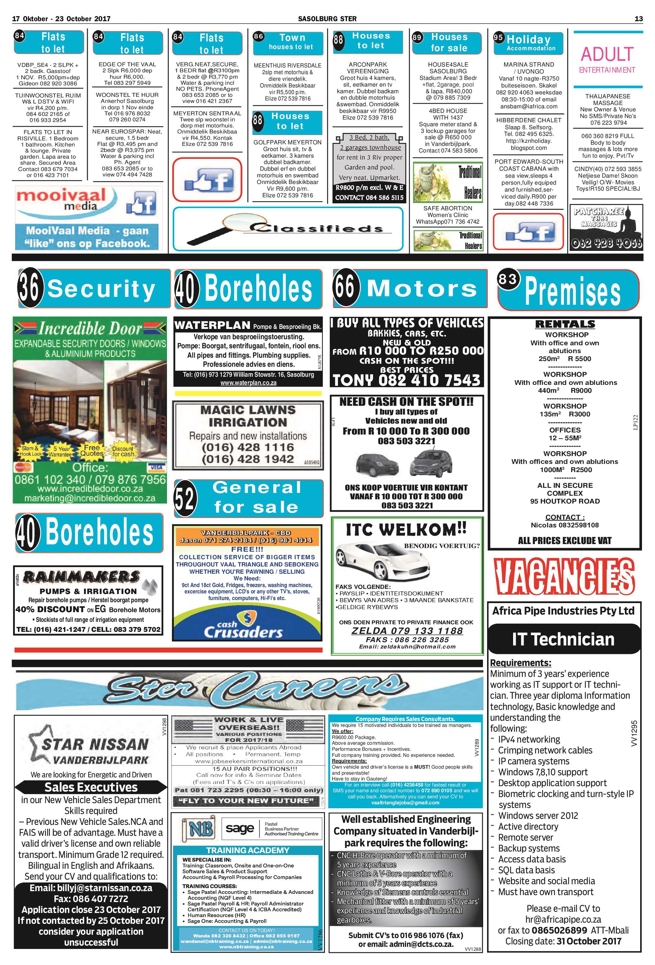 Sasolburg Ster 17 – 23 Oktober 2017 page 13