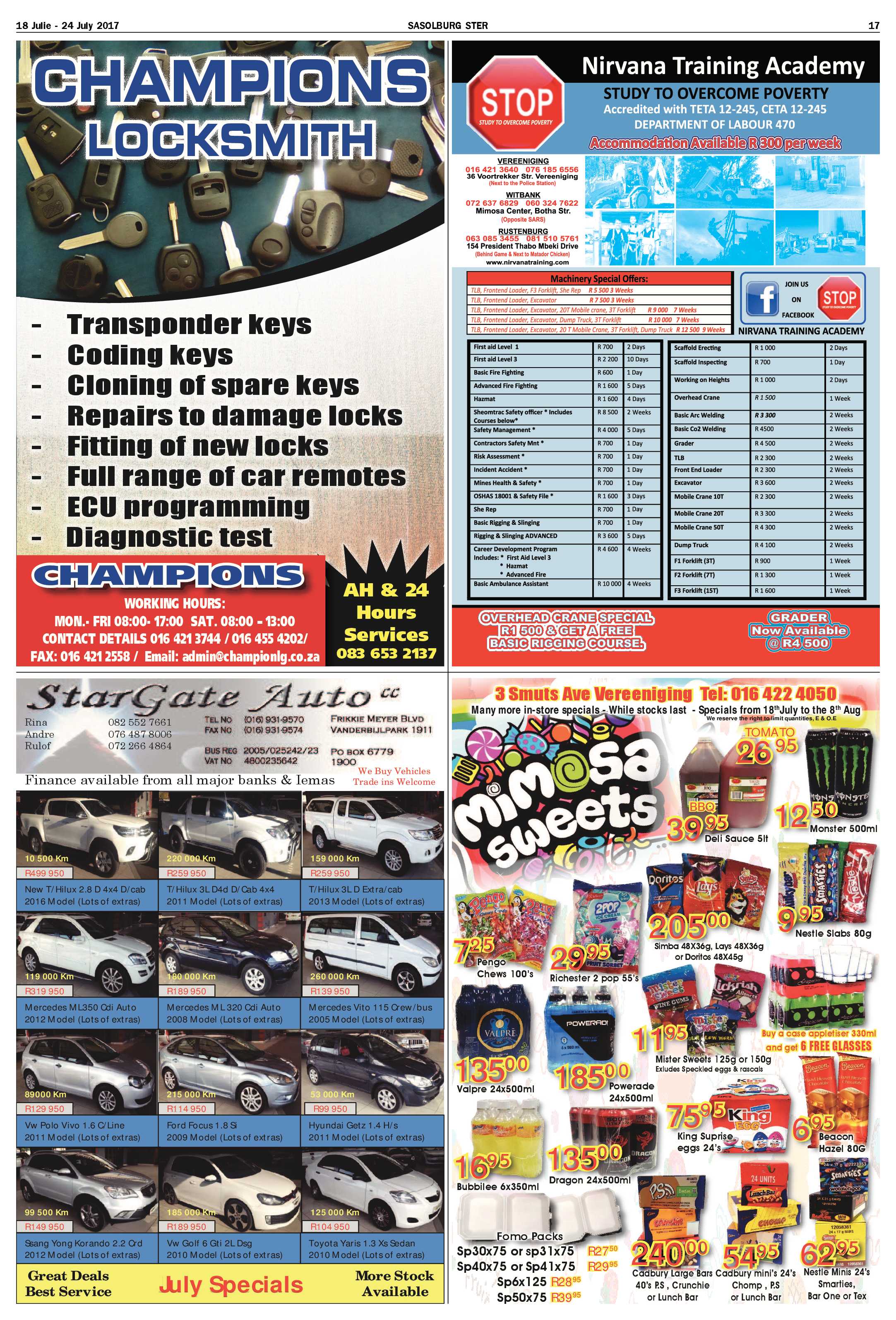 Sasolburg Ster 18 – 24 Julie 2017 page 17