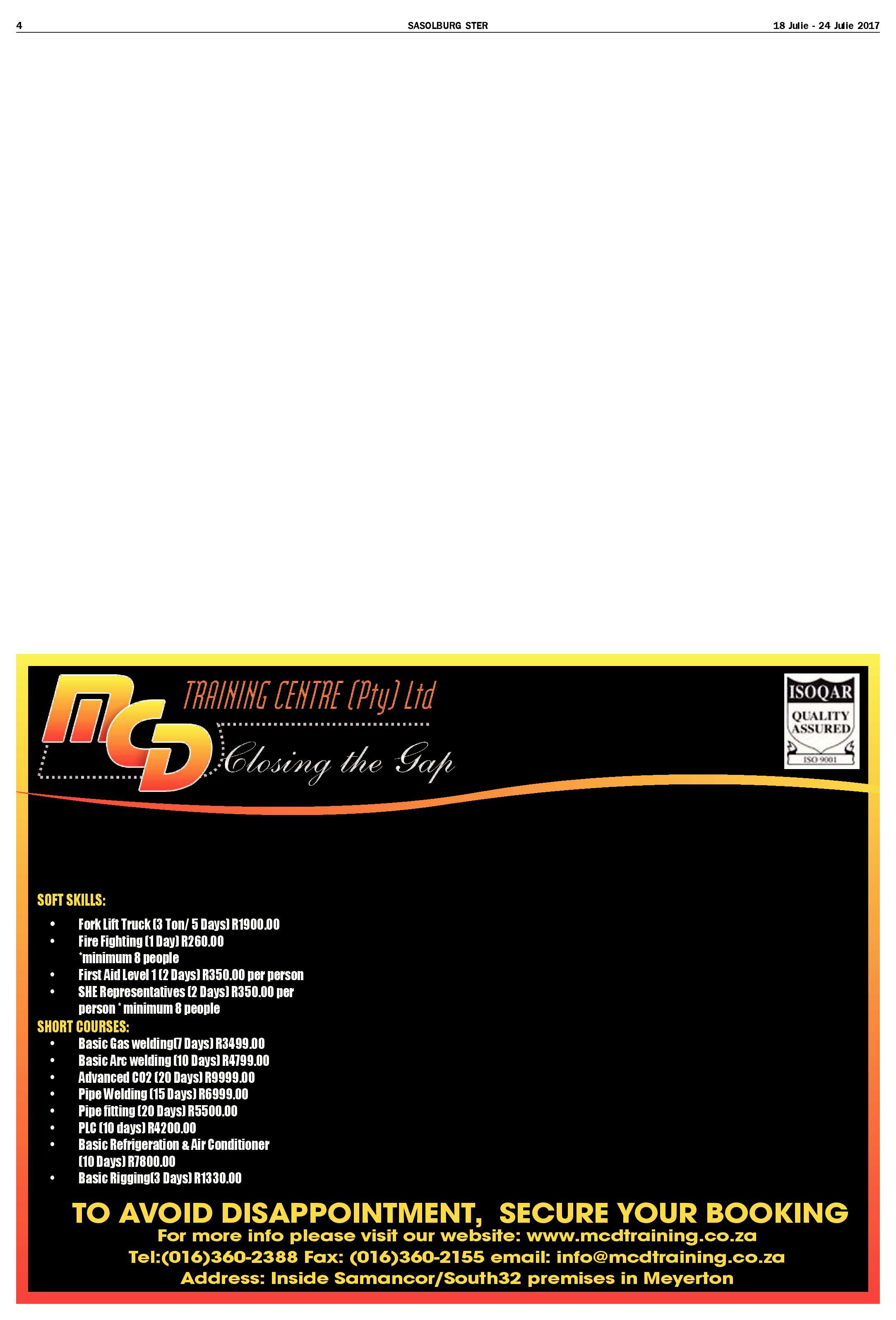 Sasolburg Ster 18 – 24 Julie 2017 page 4