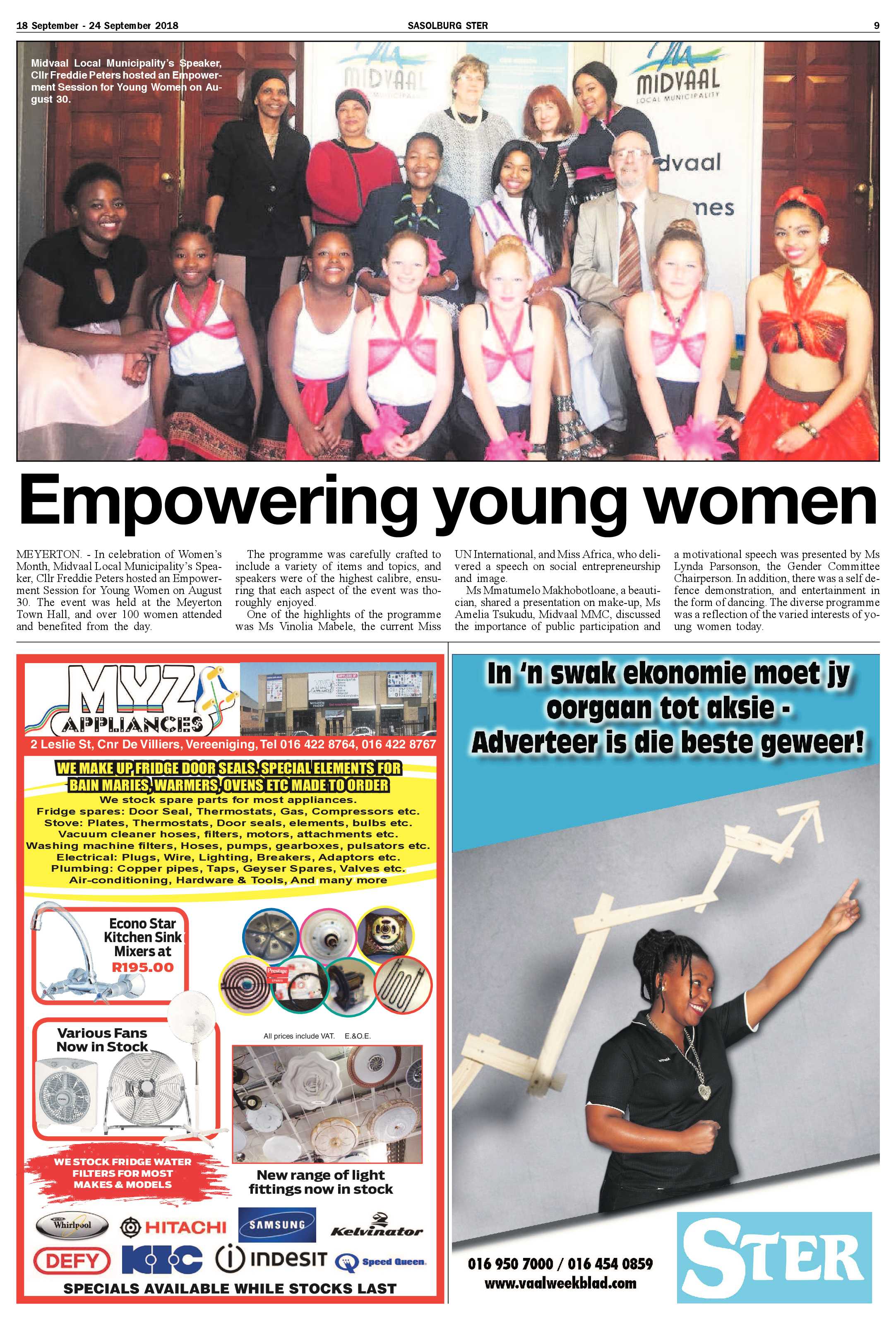 Sasolburg Ster 18 – 24 September 2018 page 9