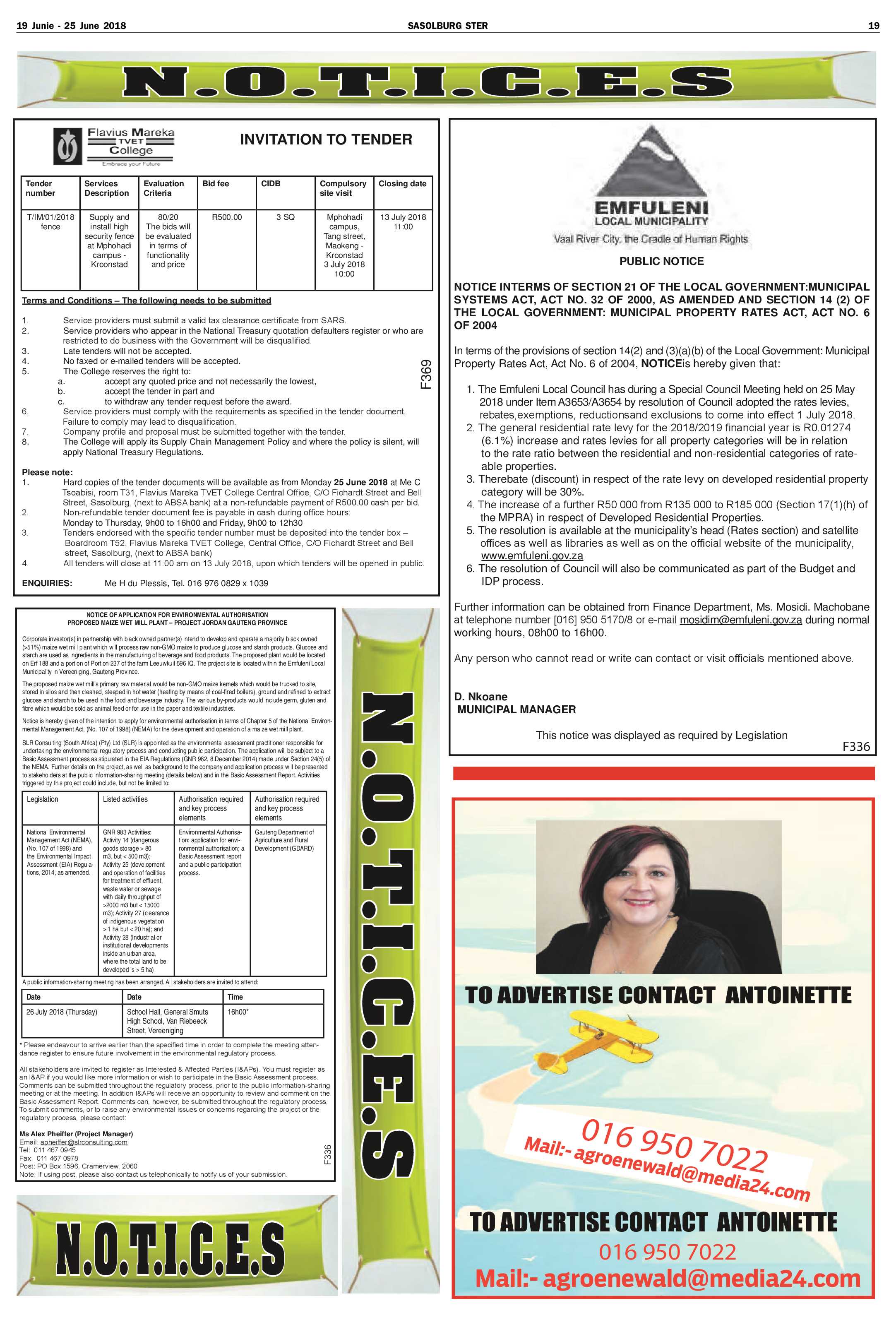 Sasolburg Ster 19 – 25 Junie 2018 page 19