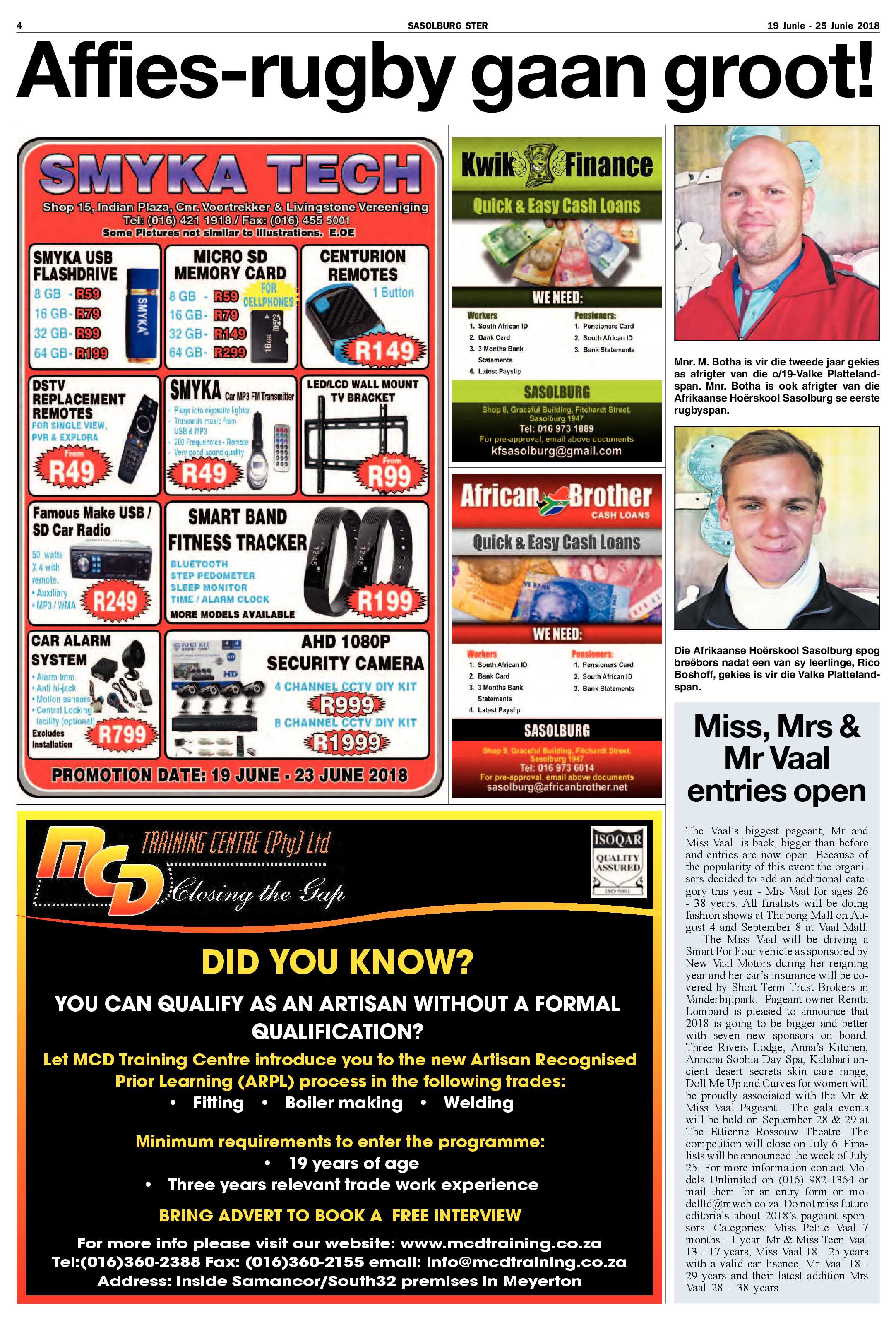 Sasolburg Ster 19 – 25 Junie 2018 page 4