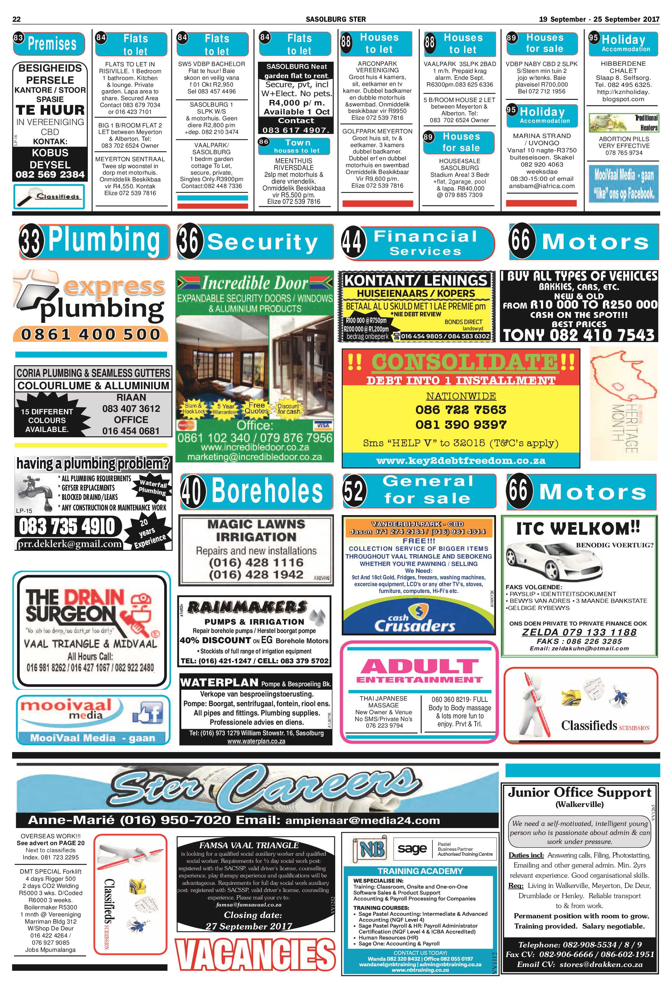 Sasolburg Ster 19 – 25 September 2017 page 22