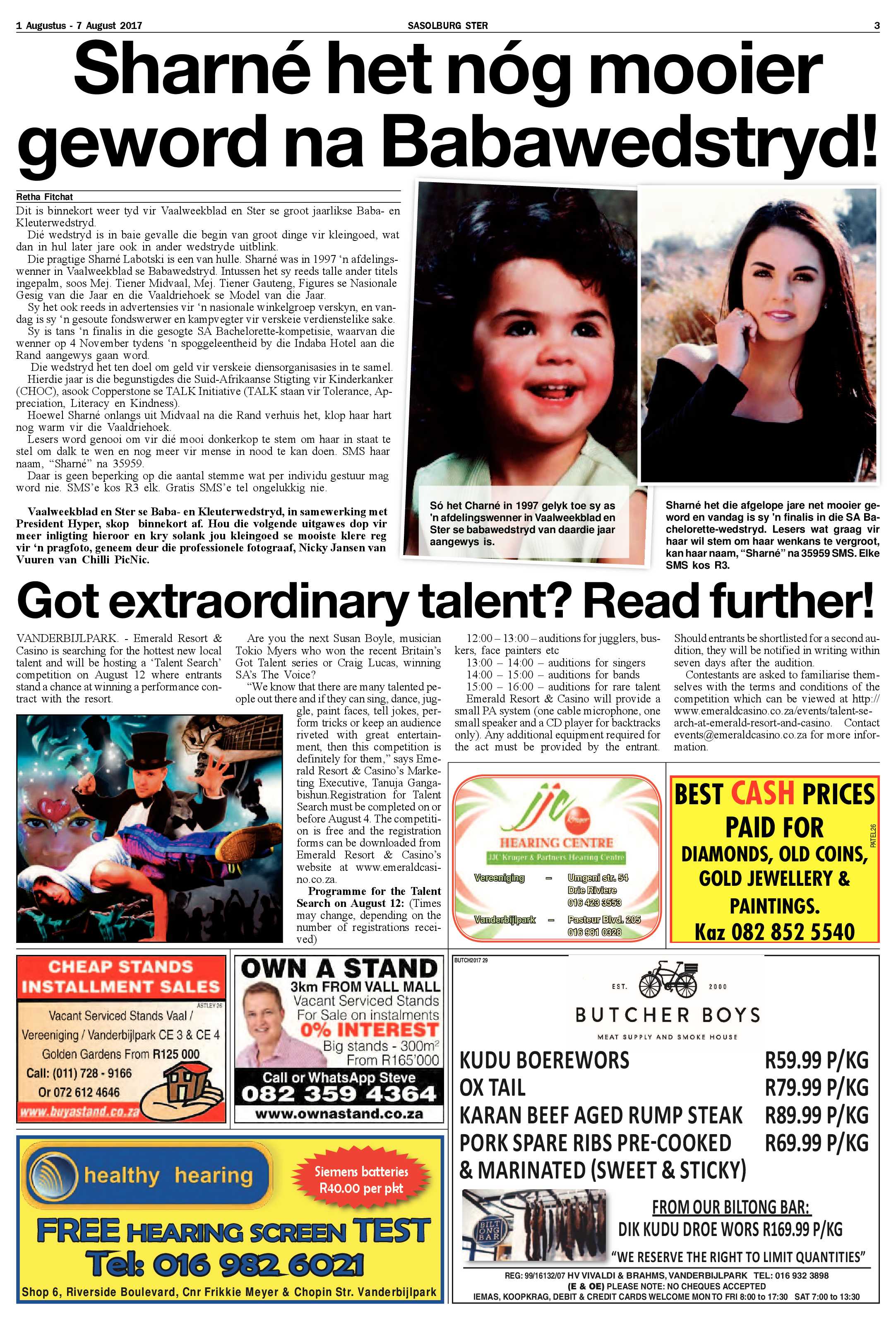 Sasolburg Ster 1 – 7 Augustus 2017 page 3