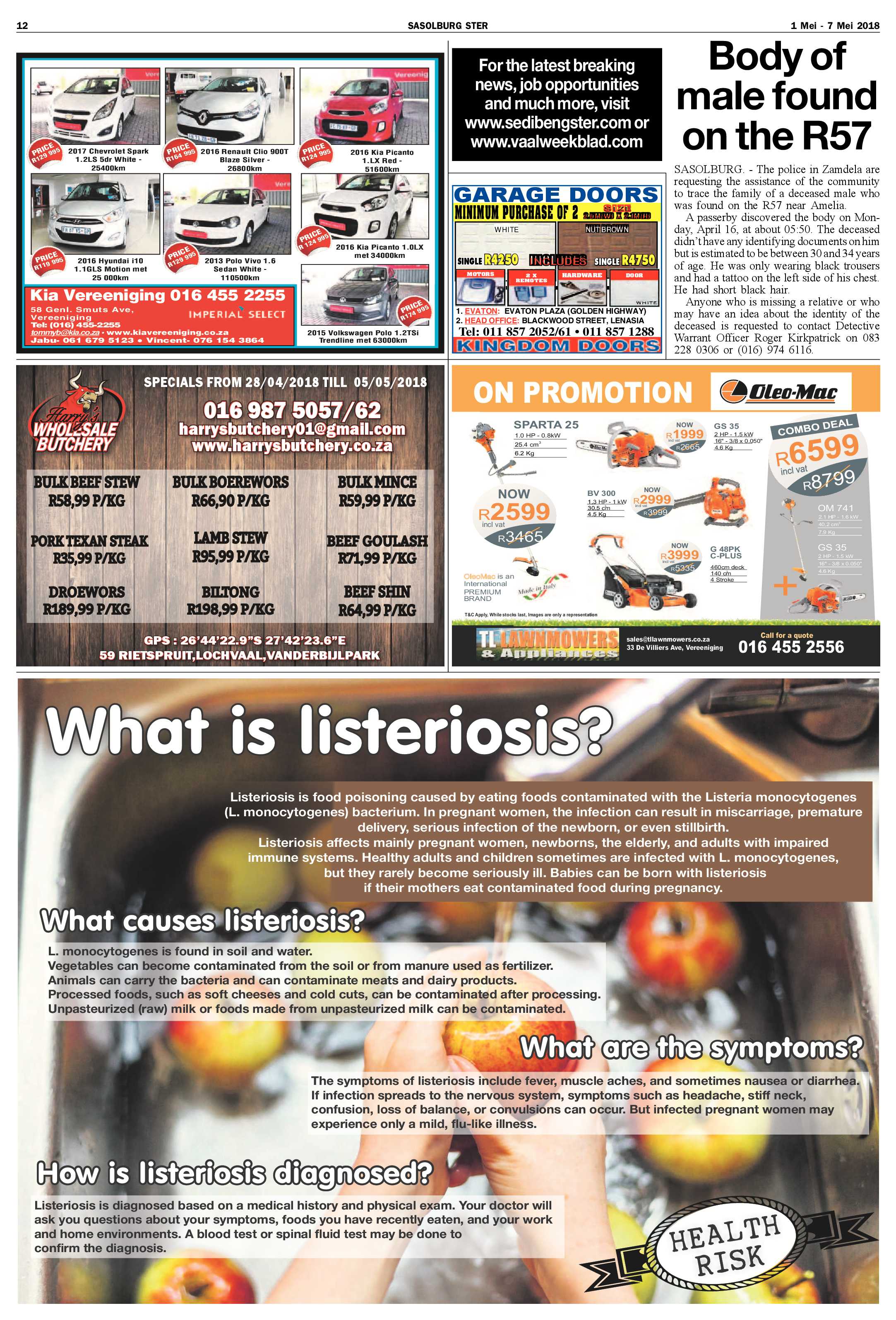 Sasolburg Ster 1 – 7 Mei 2018 page 12