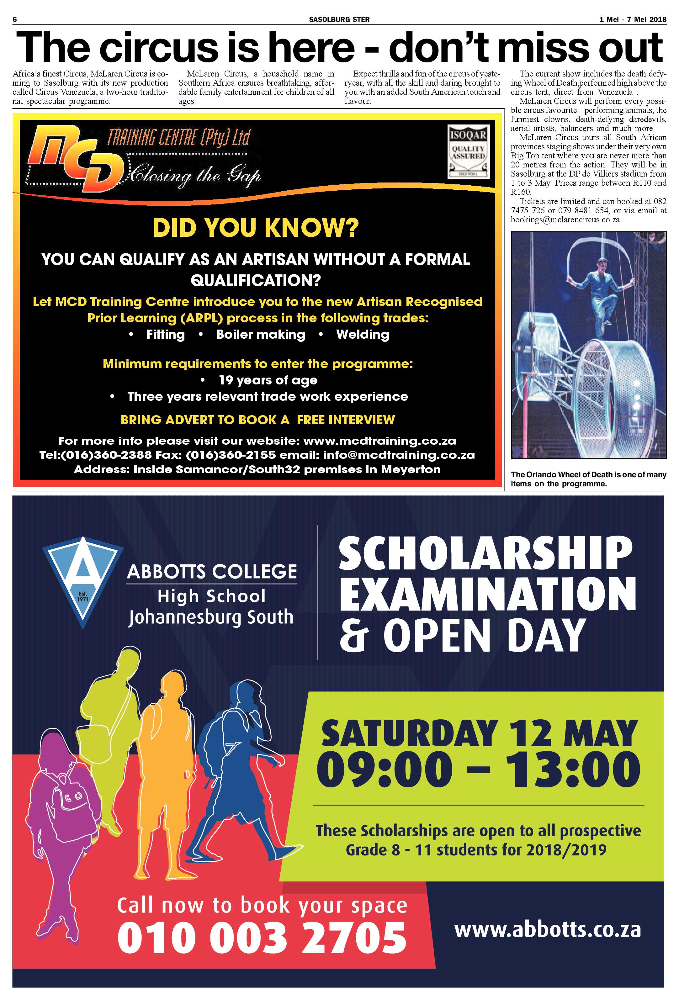 Sasolburg Ster 1 – 7 Mei 2018 page 6