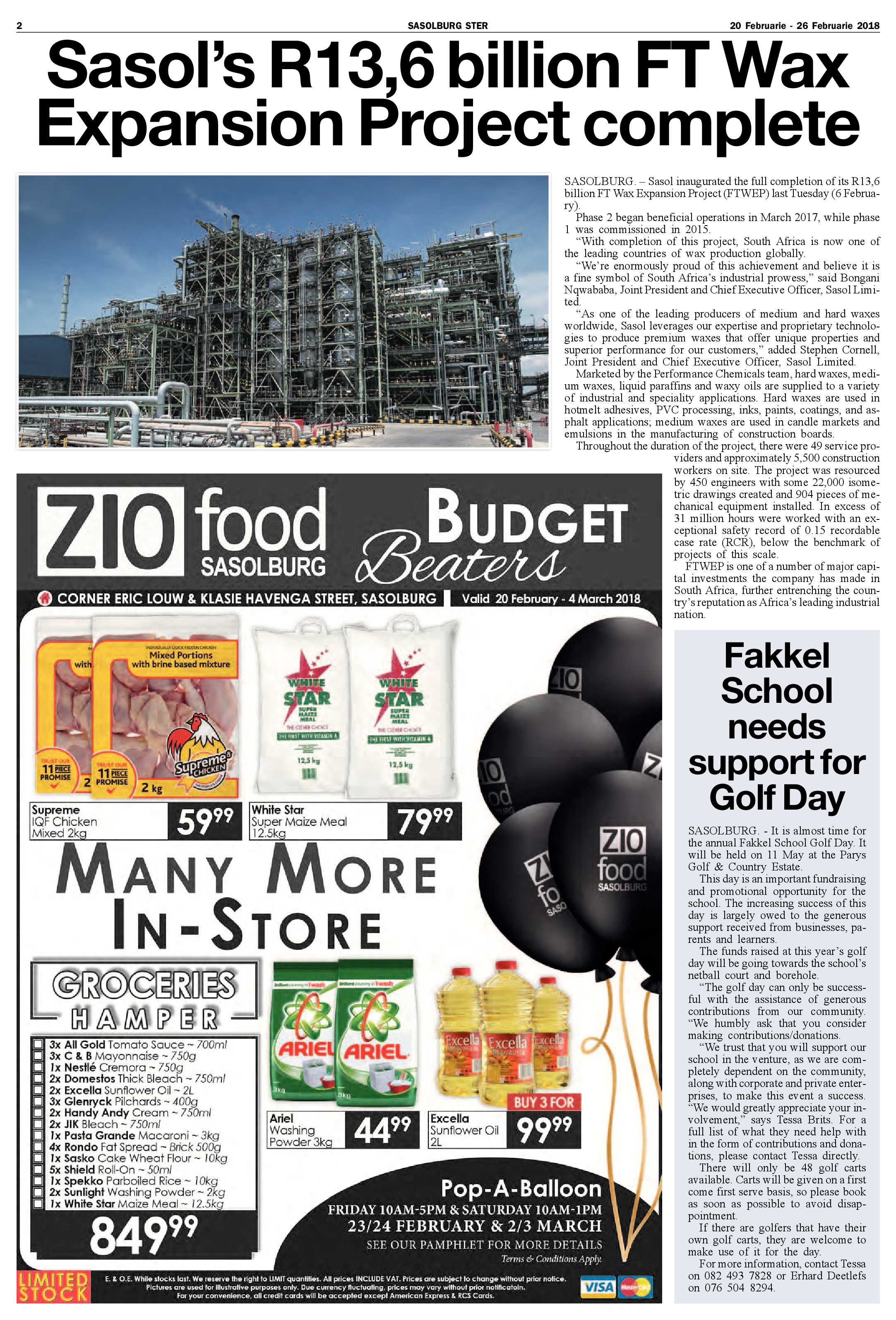 Sasolburg Ster 20 -26 Februarie 2018 page 2