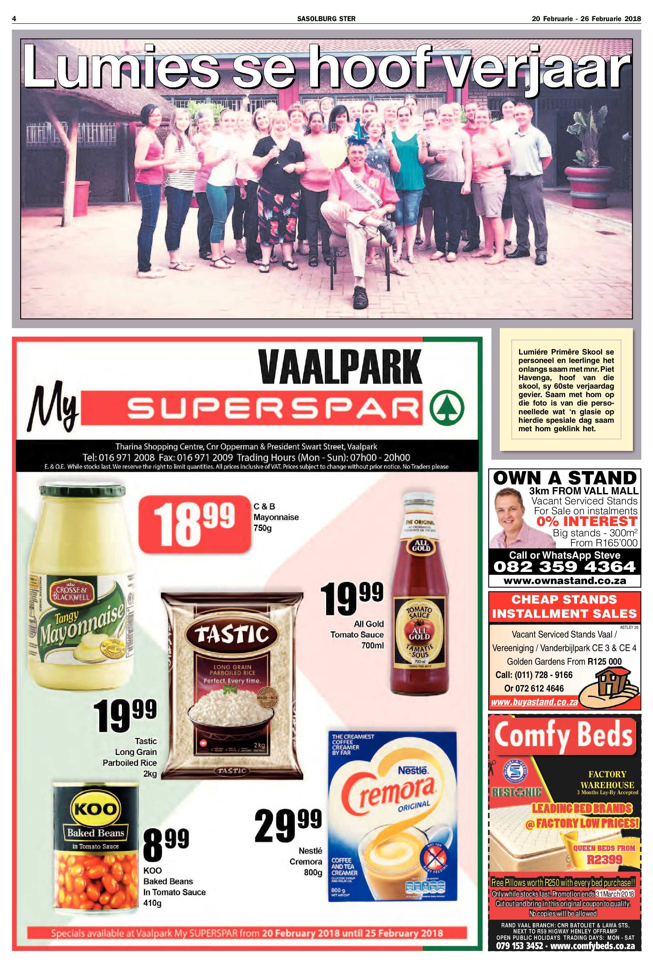 Sasolburg Ster 20 -26 Februarie 2018 page 4
