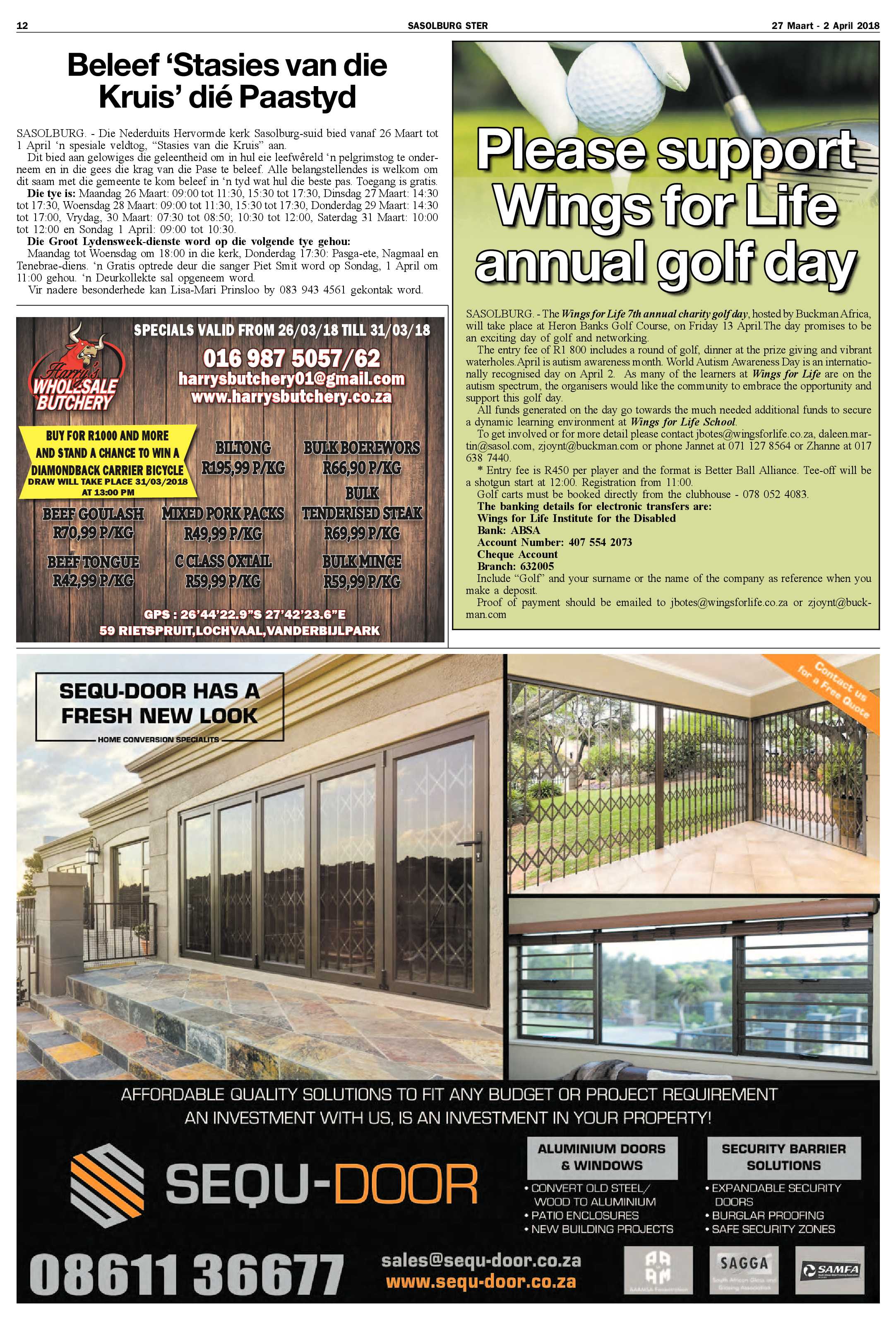 Sasolburg Ster 20 – 26 Maart 2018 page 12