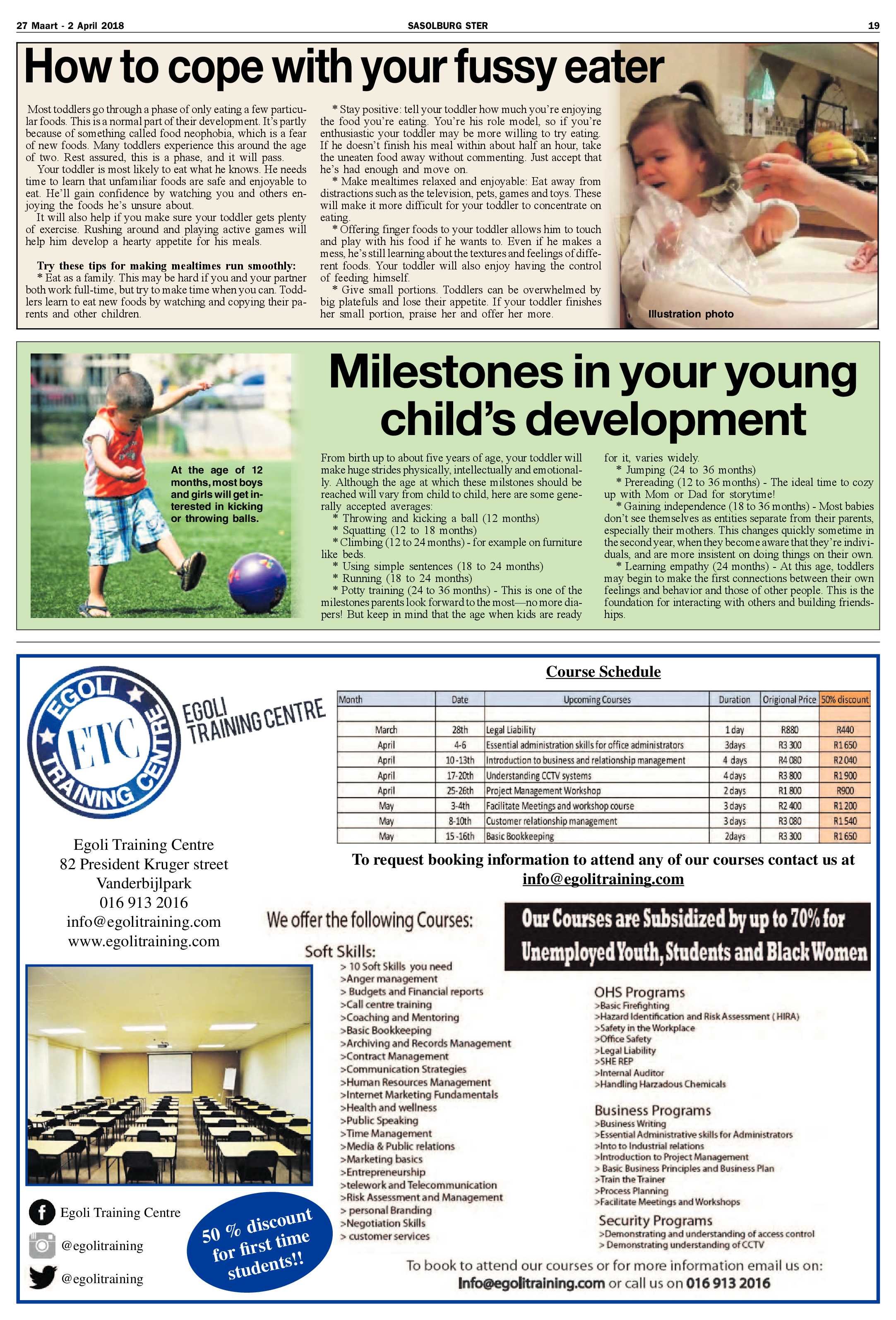 Sasolburg Ster 20 – 26 Maart 2018 page 19