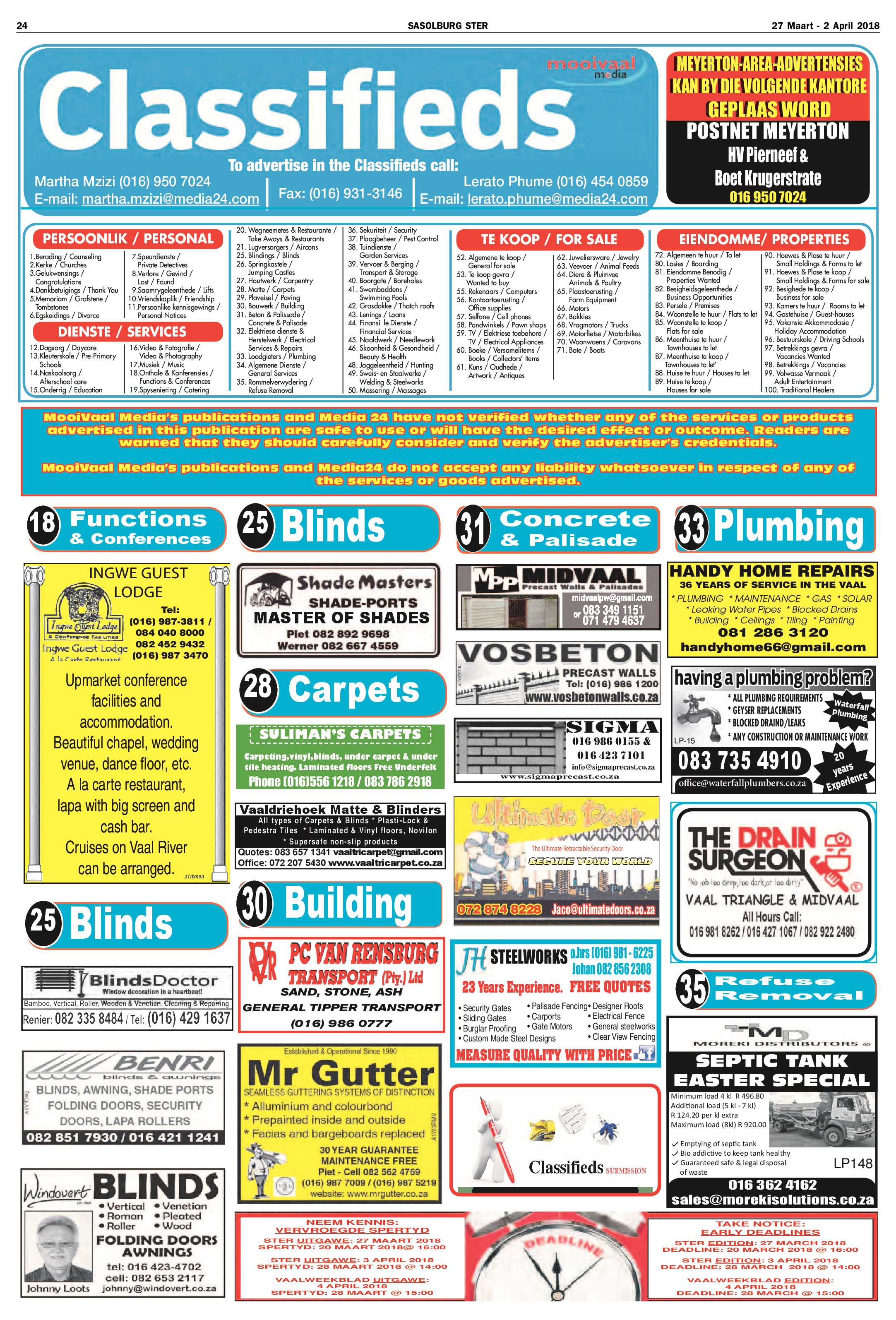 Sasolburg Ster 20 – 26 Maart 2018 page 24
