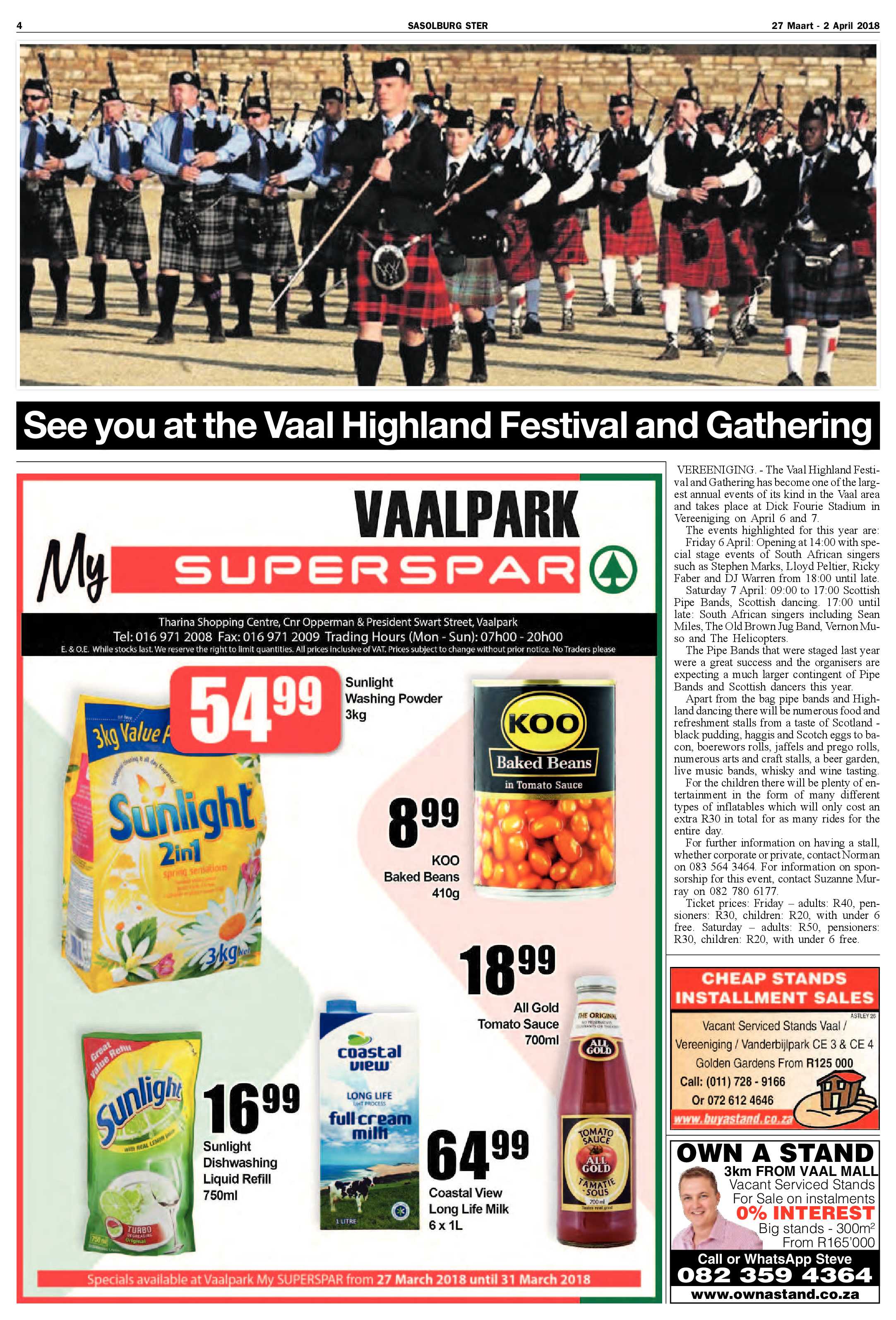 Sasolburg Ster 20 – 26 Maart 2018 page 4