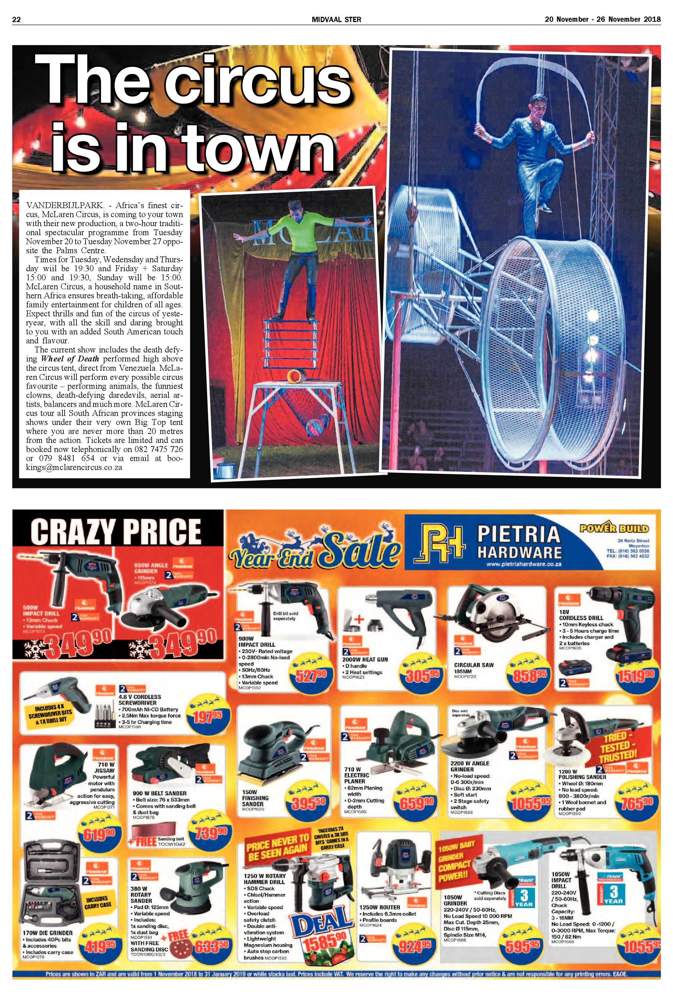 Sasolburg Ster 20 – 26 November 208 page 22