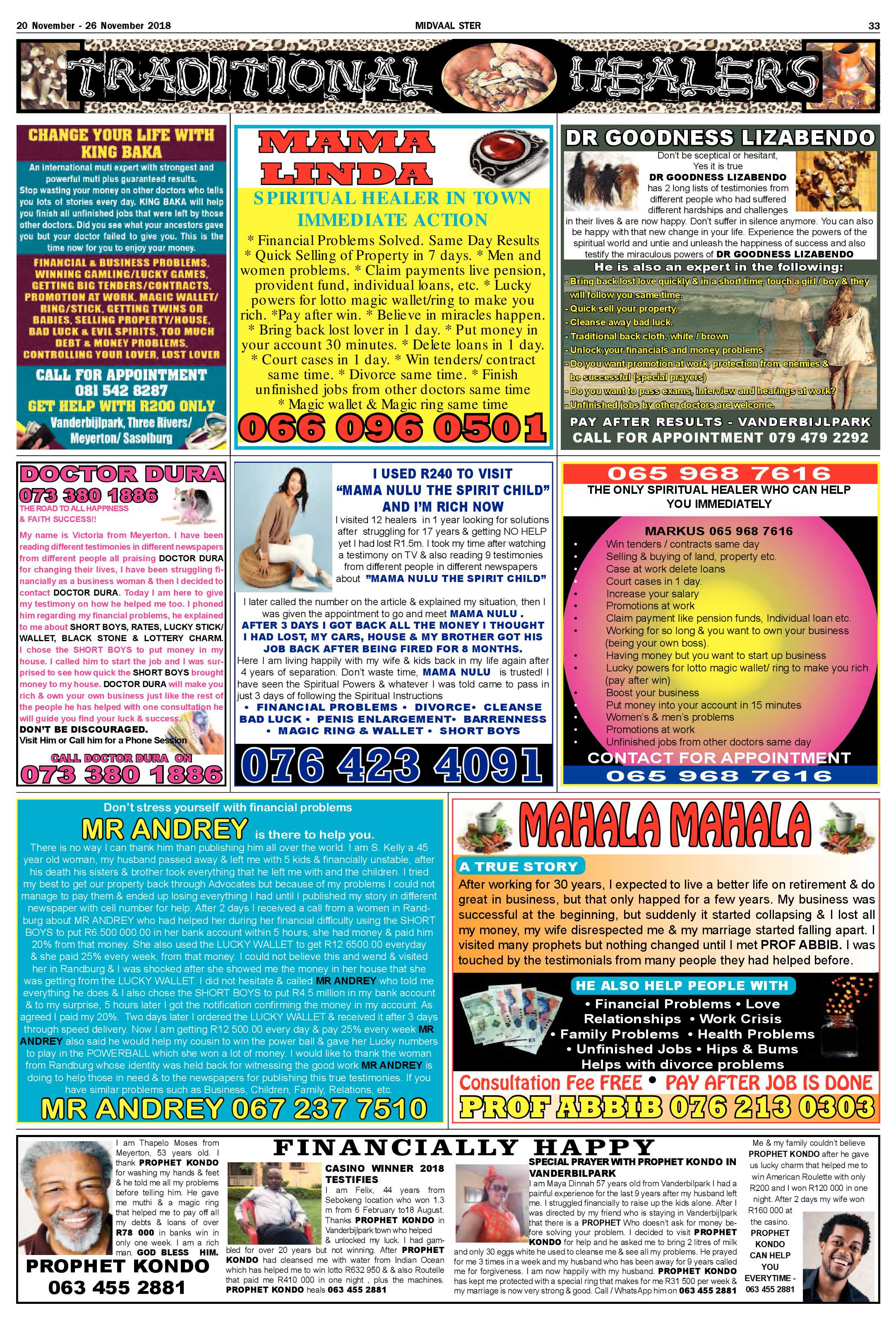 Sasolburg Ster 20 – 26 November 208 page 33