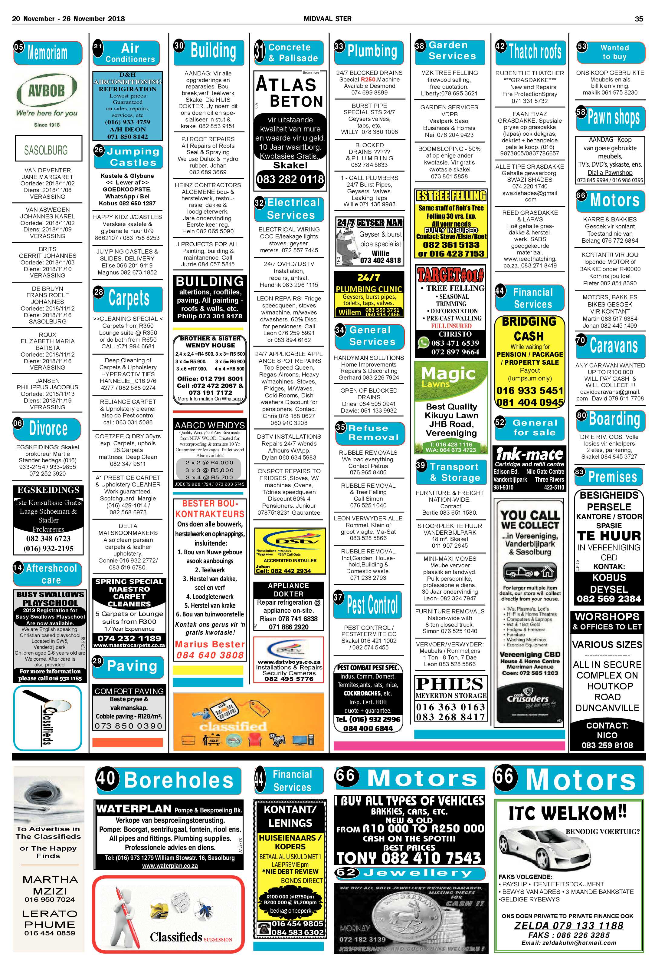 Sasolburg Ster 20 – 26 November 208 page 35