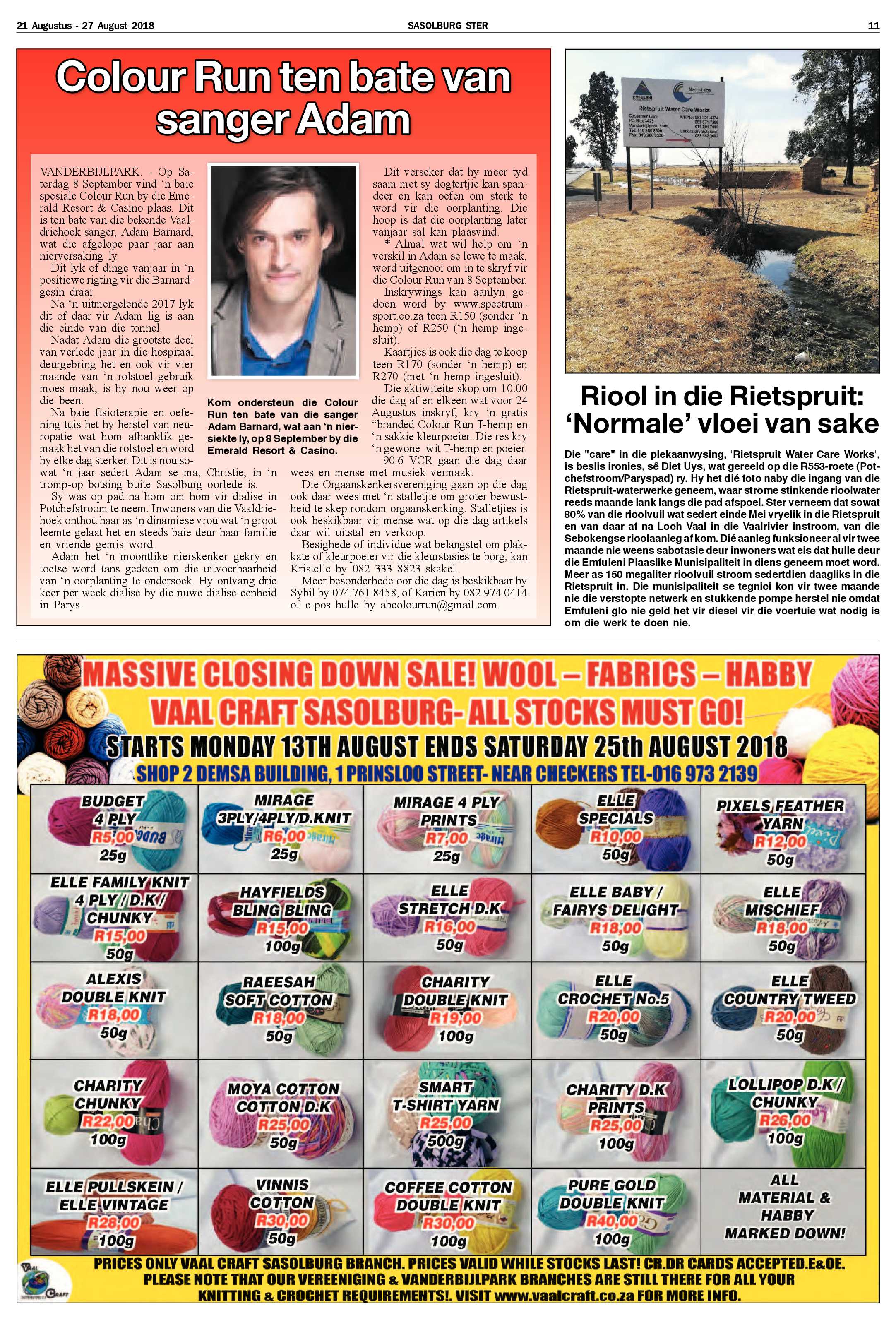 Sasolburg Ster 21 – 27 Augustus 2018 page 11