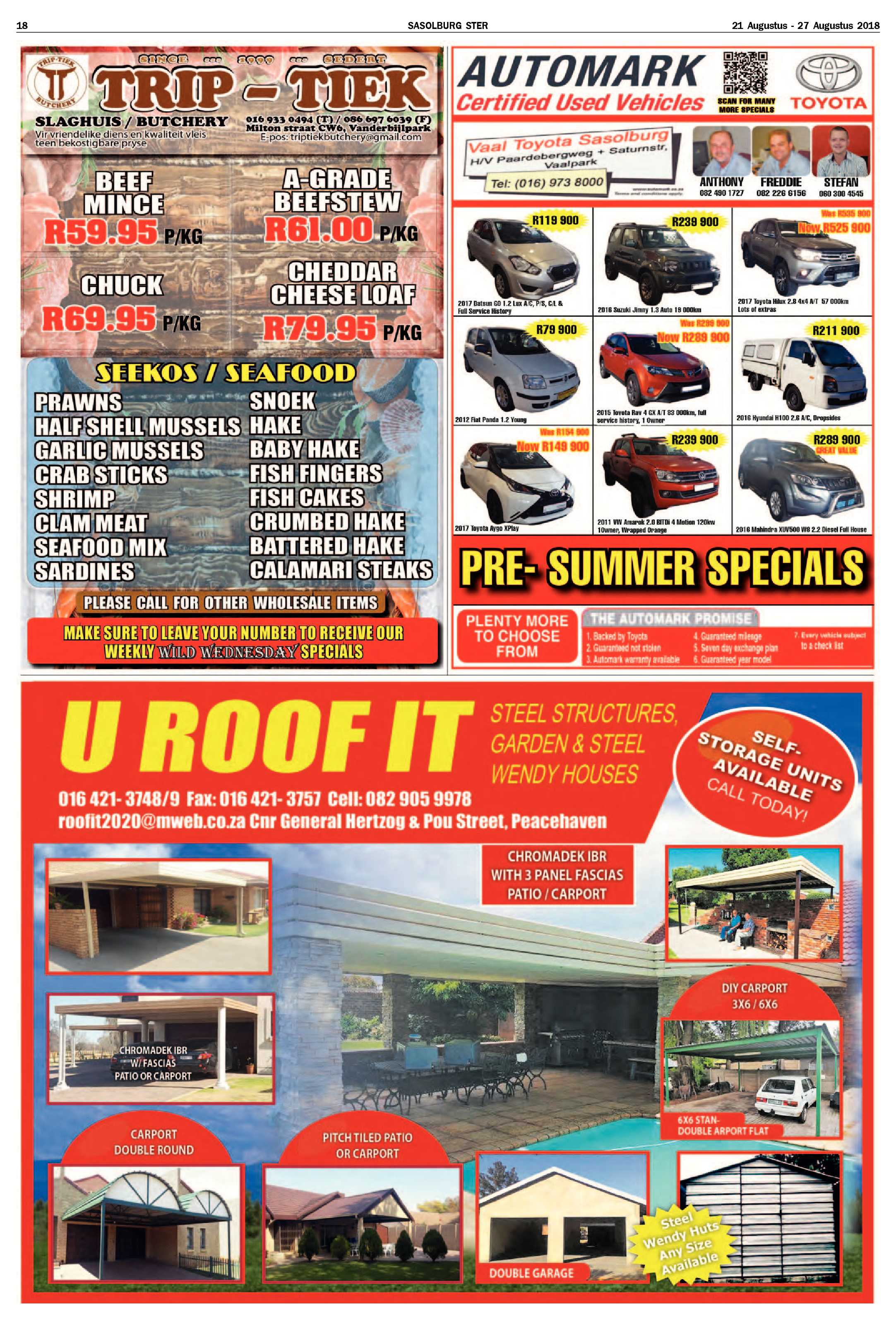 Sasolburg Ster 21 – 27 Augustus 2018 page 18