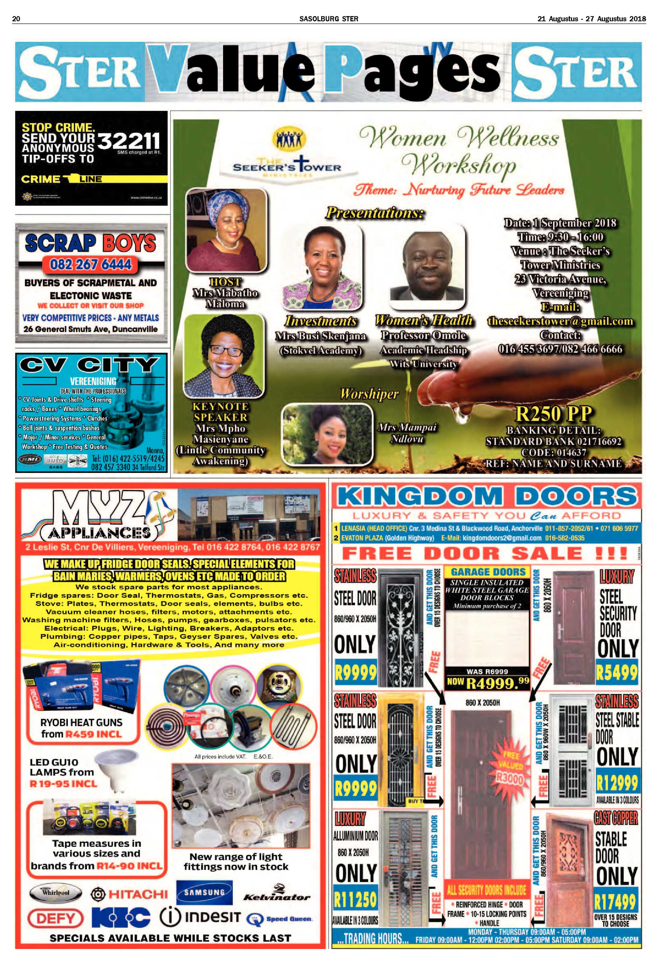 Sasolburg Ster 21 – 27 Augustus 2018 page 20