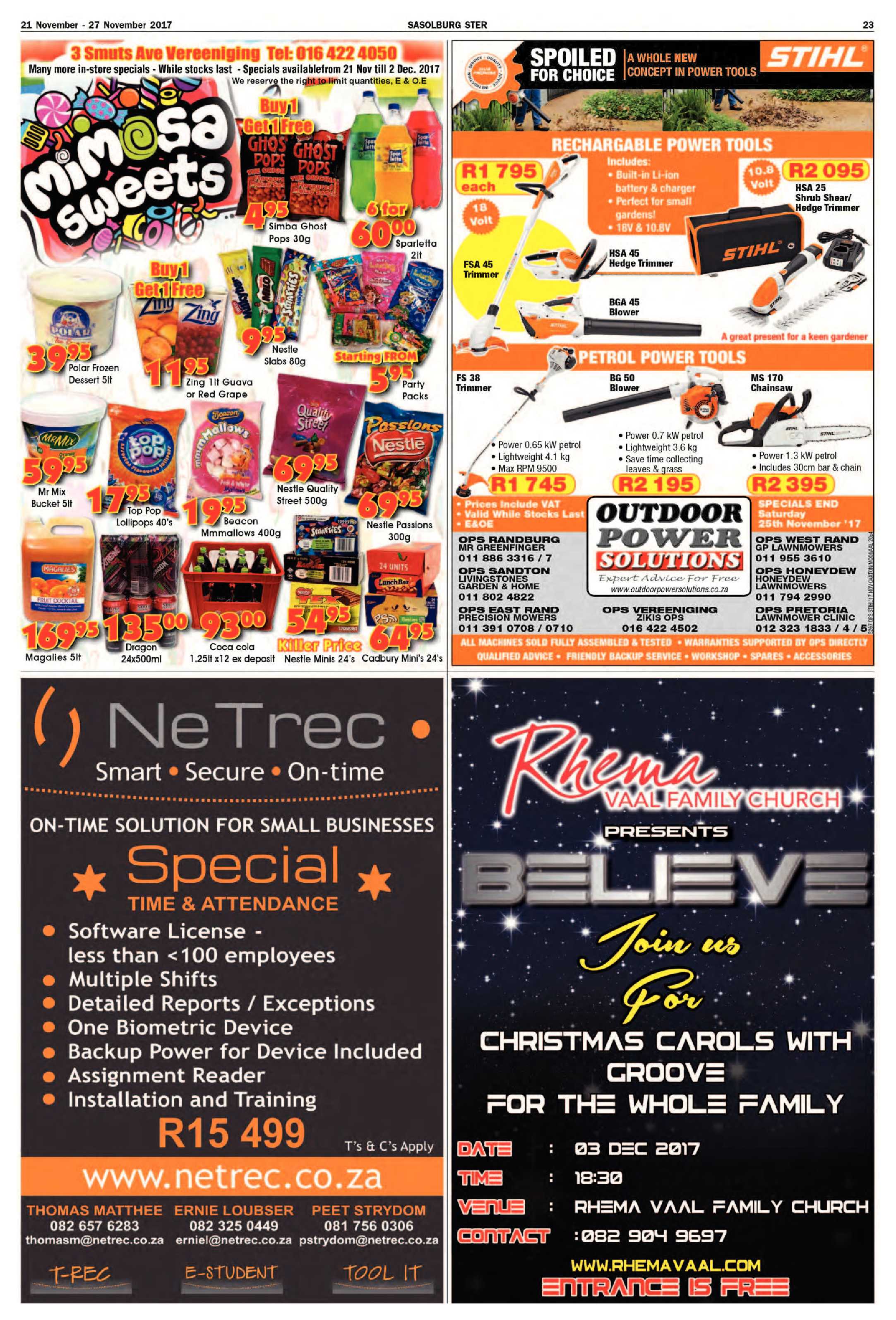 Sasolburg Ster 21 – 27 November 2017 page 23