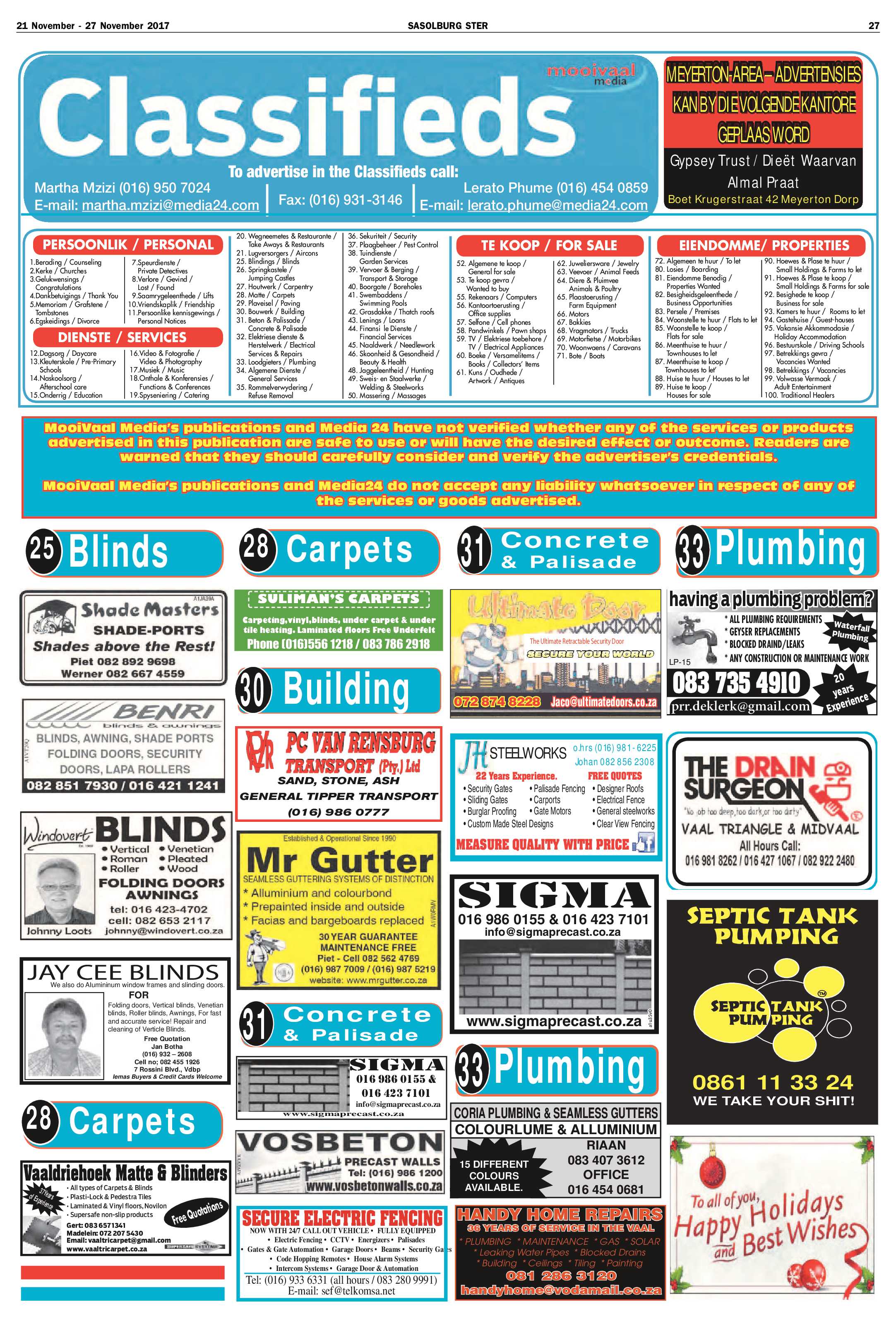 Sasolburg Ster 21 – 27 November 2017 page 27