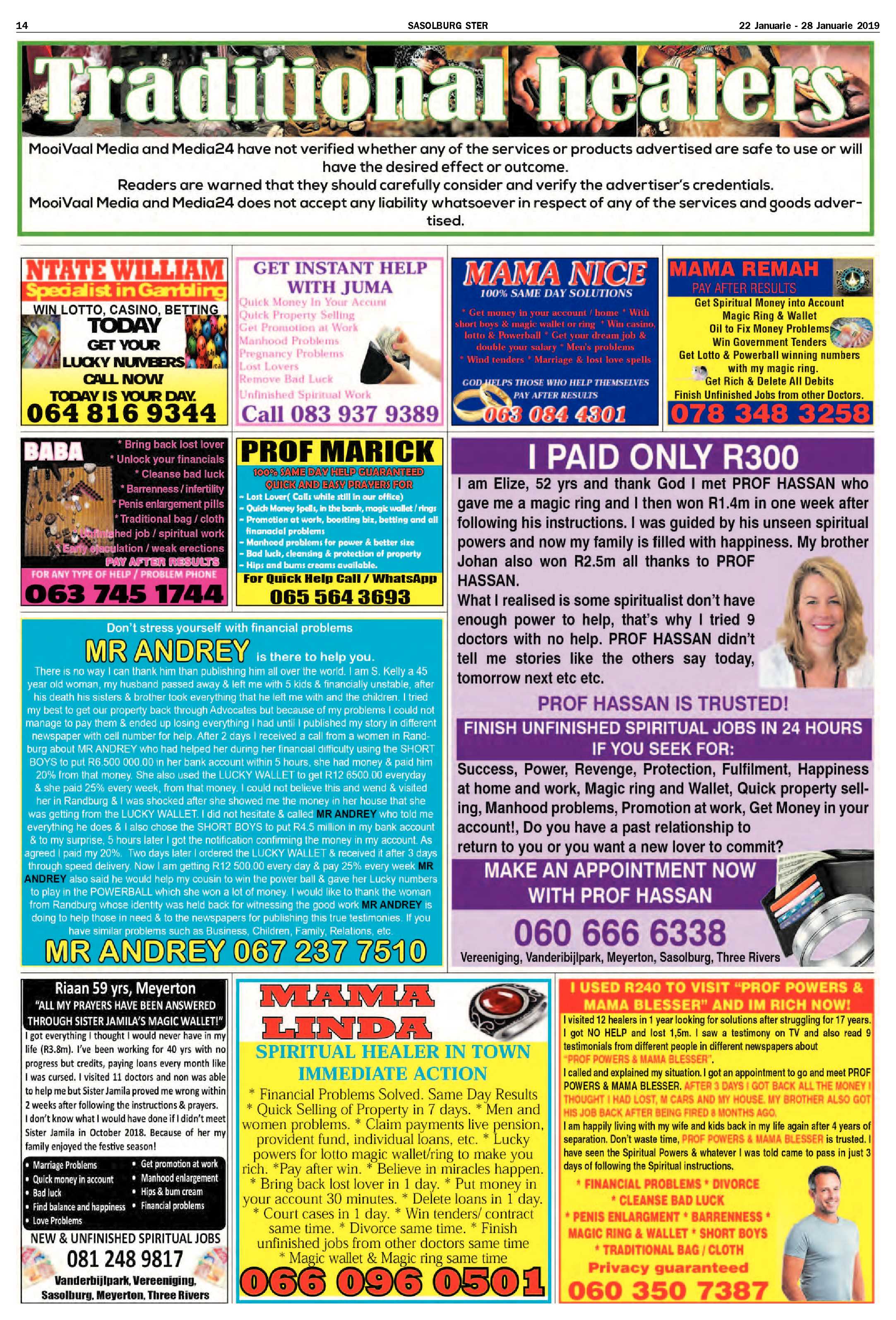 Sasolburg Ster 22 – 28 Januarie 2019 page 14