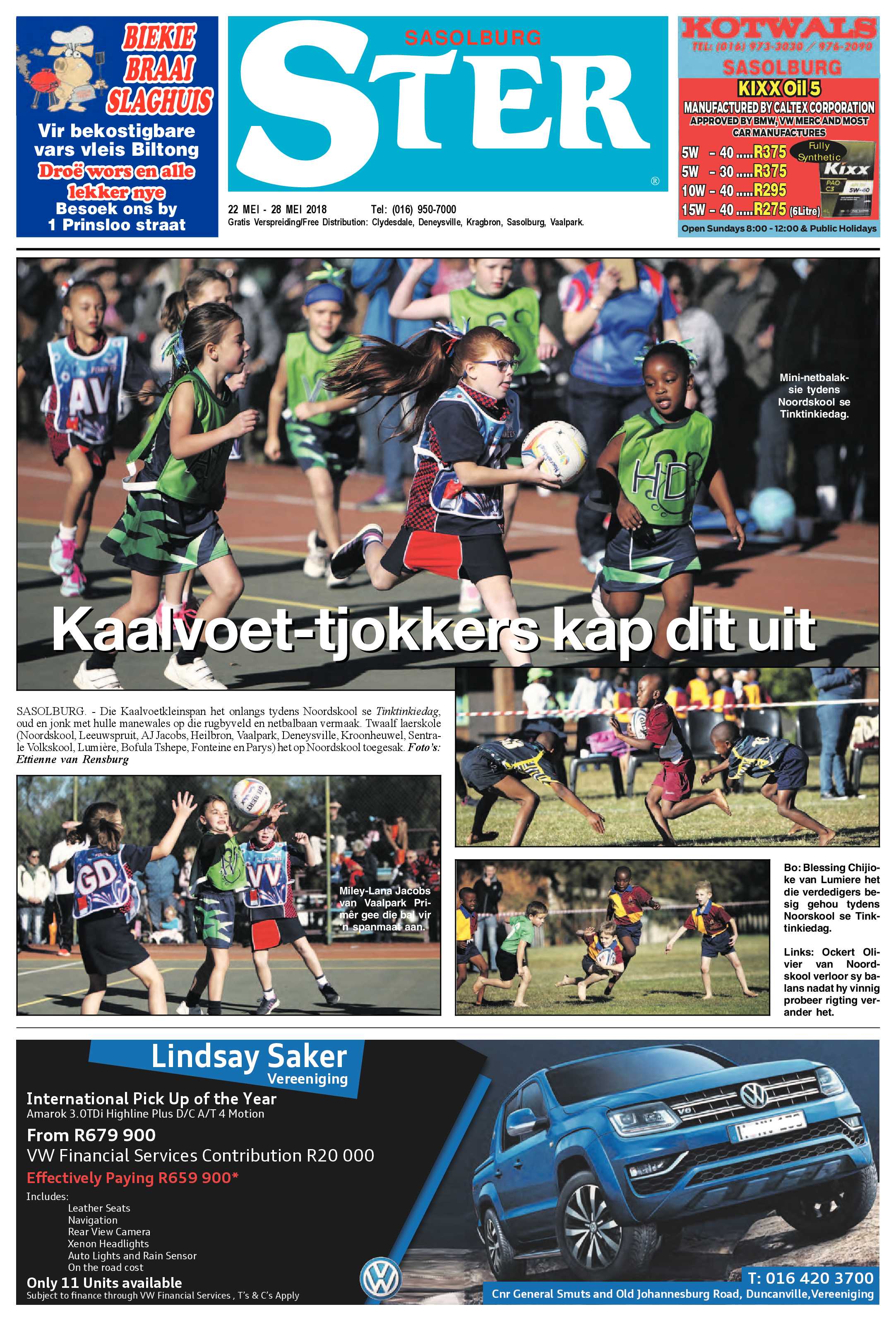 Sasolburg Ster 22 – 28 Mei 2018 page 1
