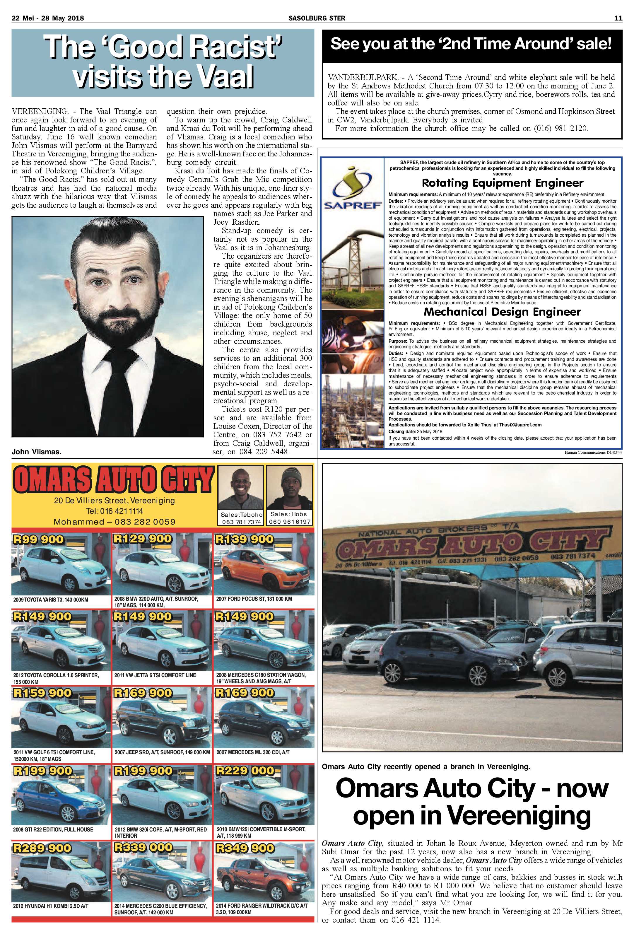 Sasolburg Ster 22 – 28 Mei 2018 page 11