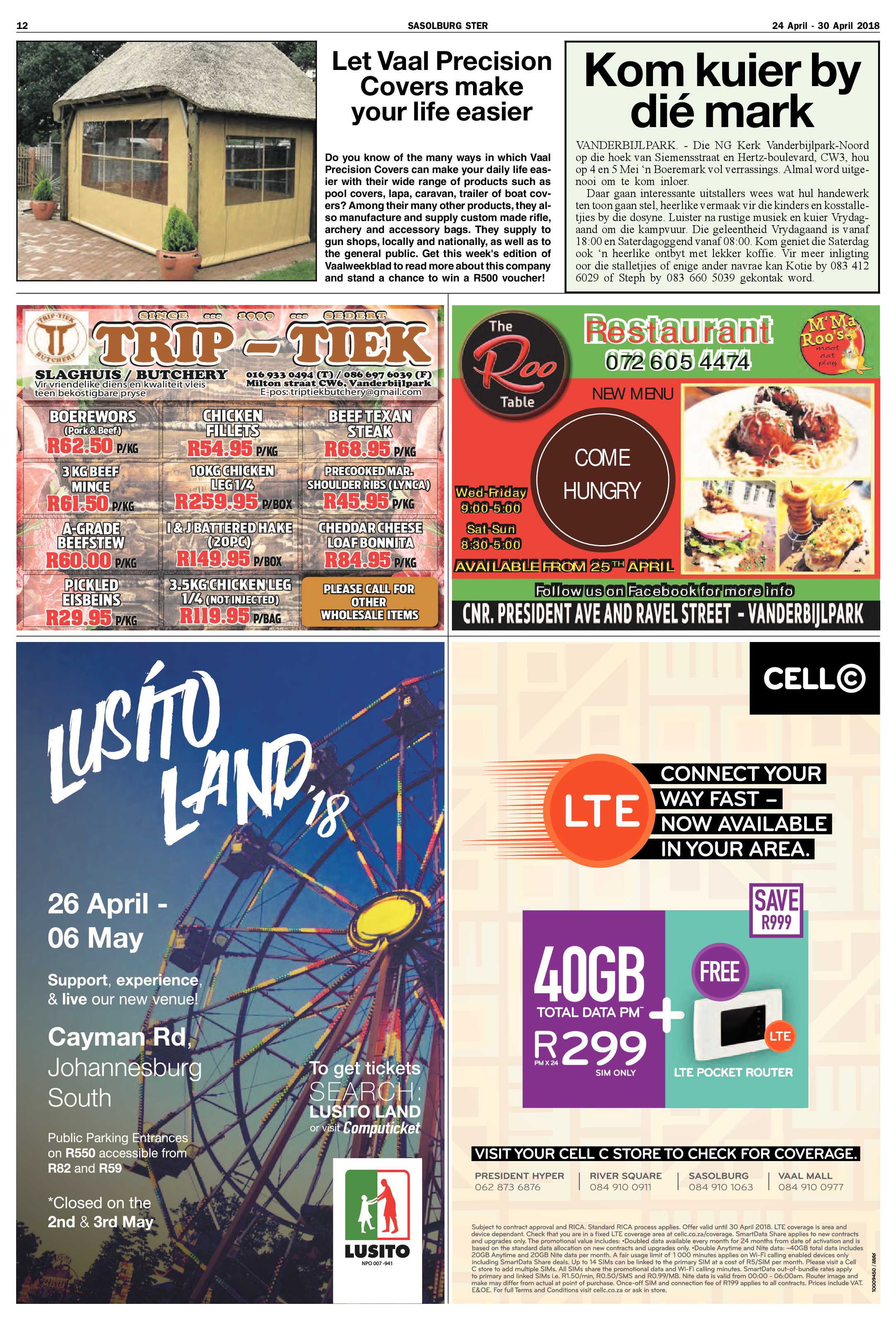 Sasolburg Ster 24 – 30 April 2018 page 12