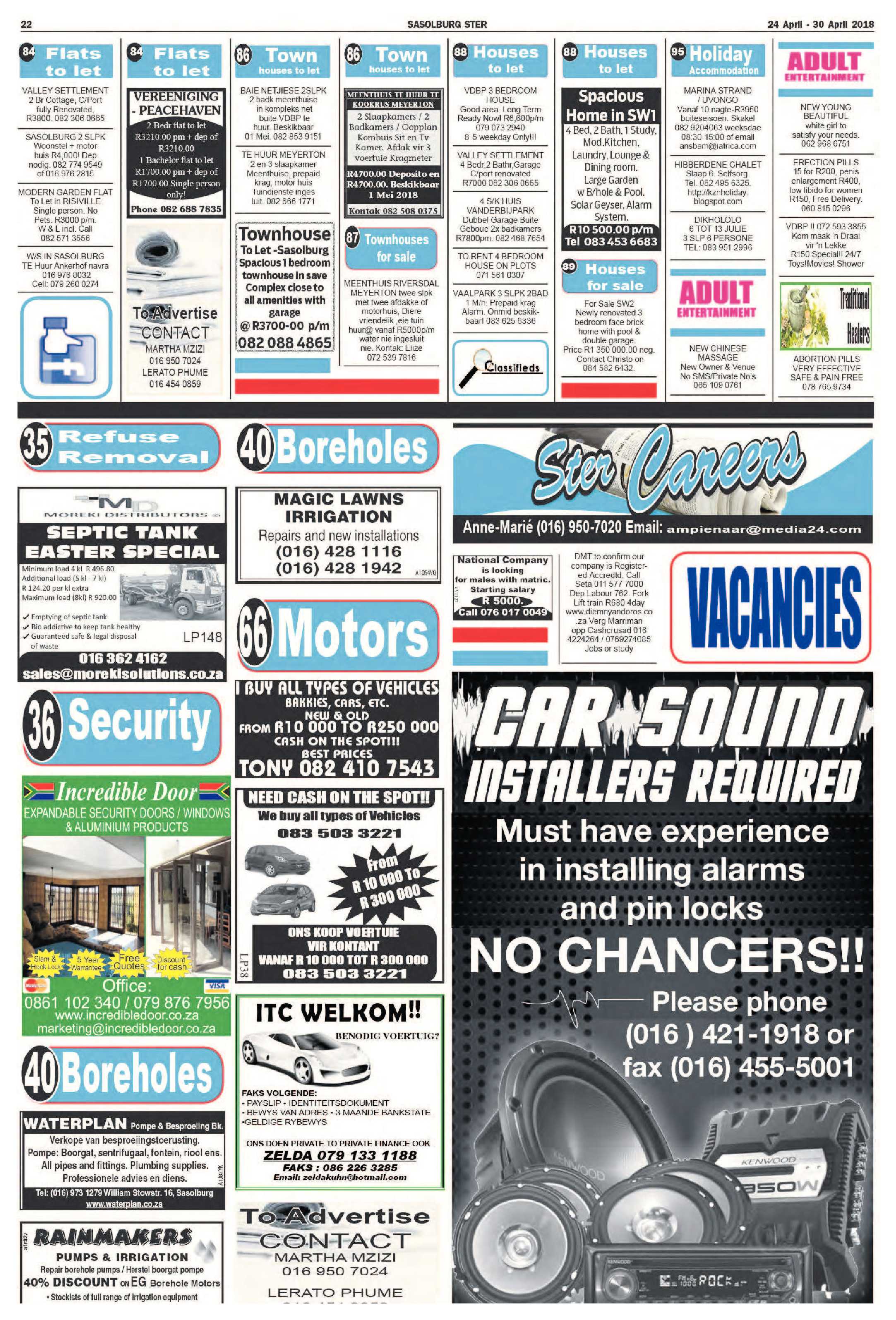 Sasolburg Ster 24 – 30 April 2018 page 22