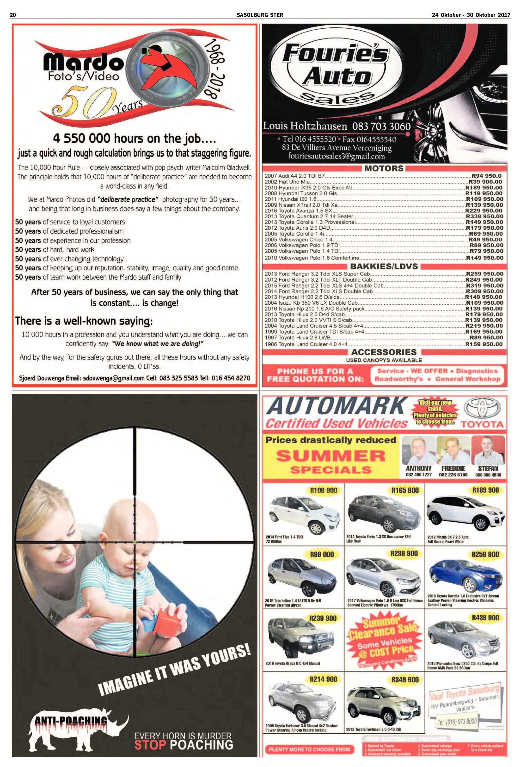 Sasolburg Ster 24 – 30 Oktober 2017 page 20