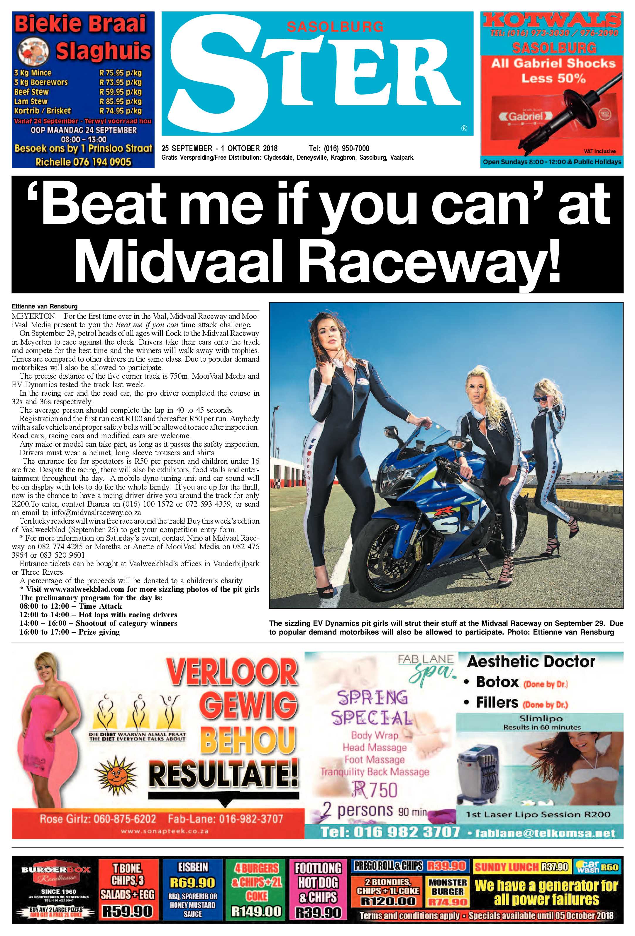Sasolburg Ster 25 September – 1 Oktober 2018 page 1