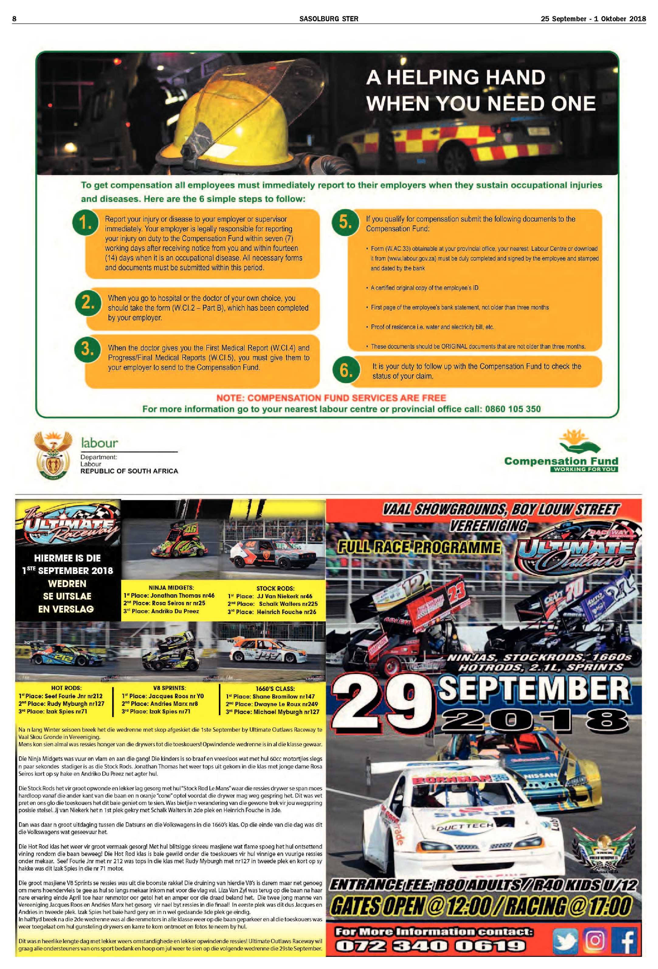 Sasolburg Ster 25 September – 1 Oktober 2018 page 8