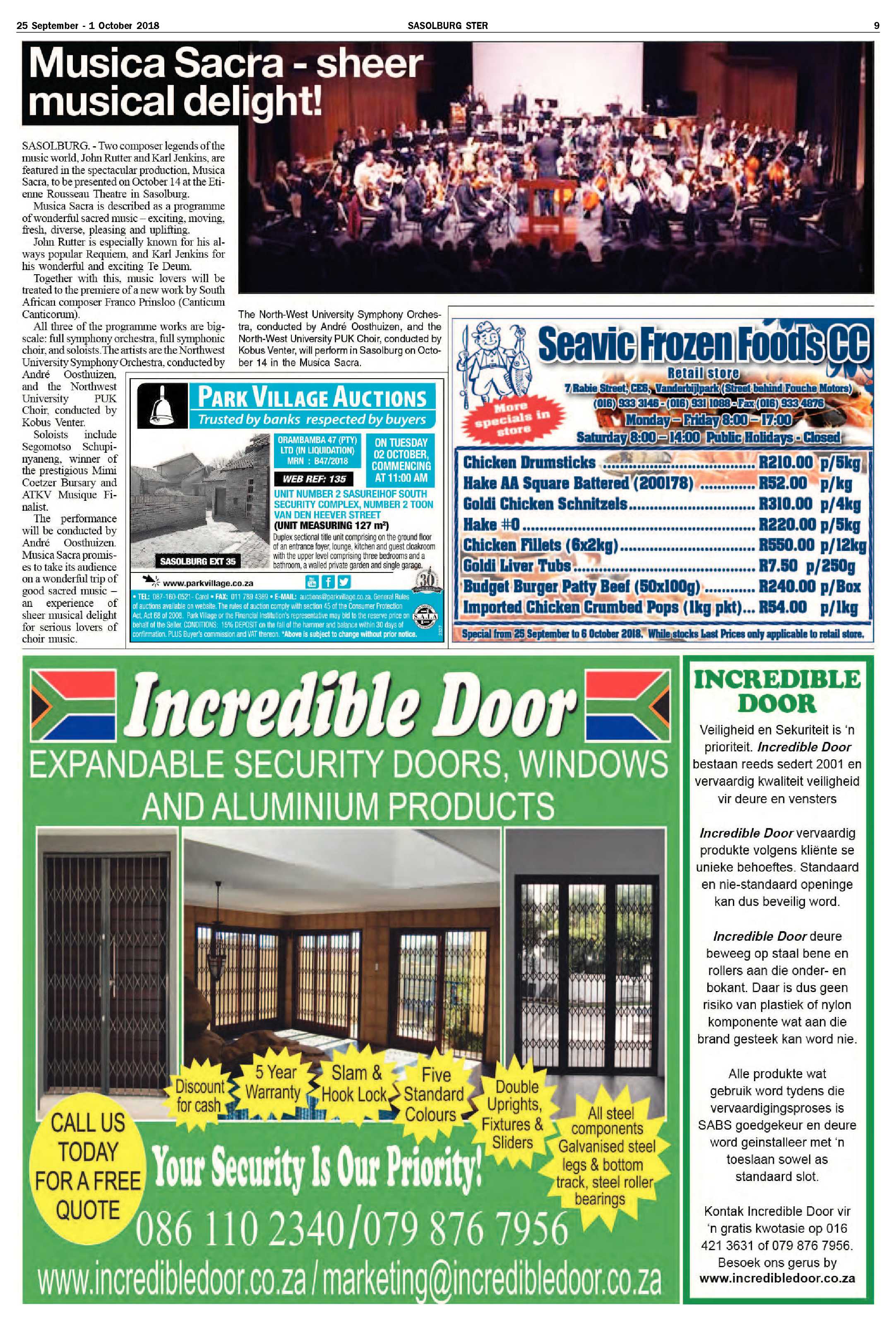 Sasolburg Ster 25 September – 1 Oktober 2018 page 9
