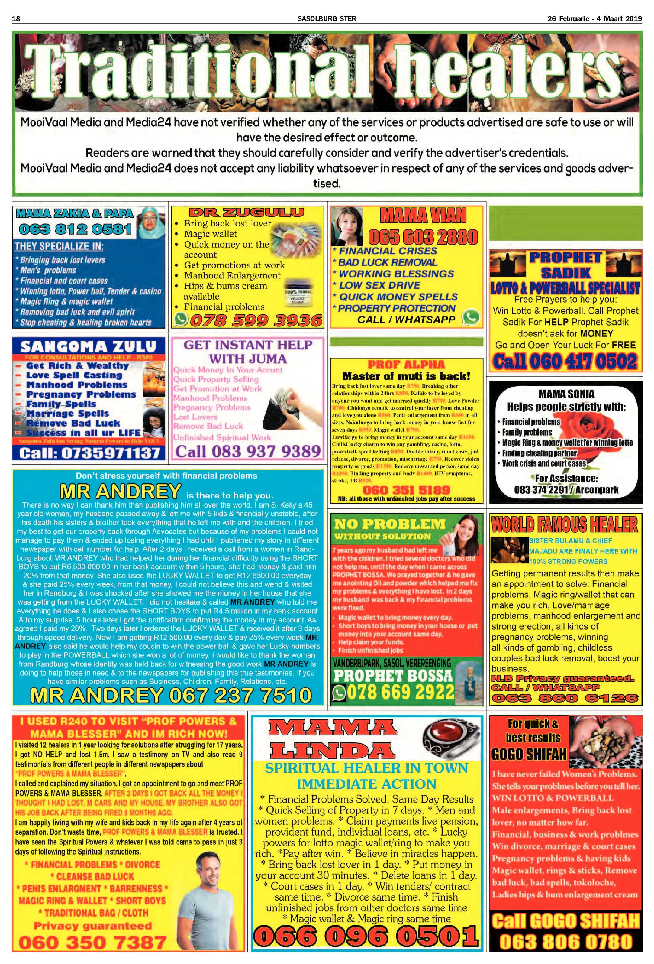 Sasolburg Ster 26 Februarie – 4 Maart 2019 page 18