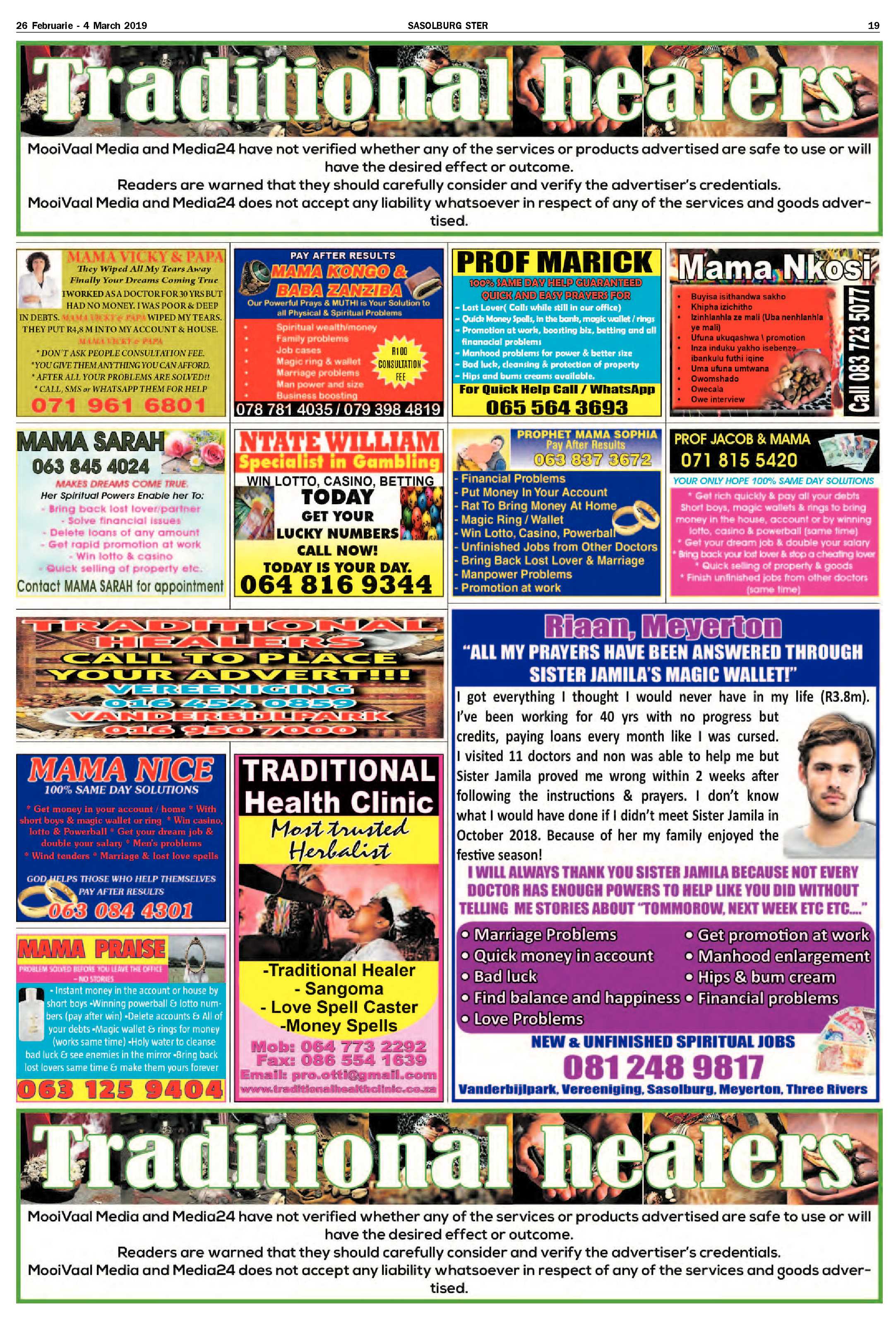 Sasolburg Ster 26 Februarie – 4 Maart 2019 page 19