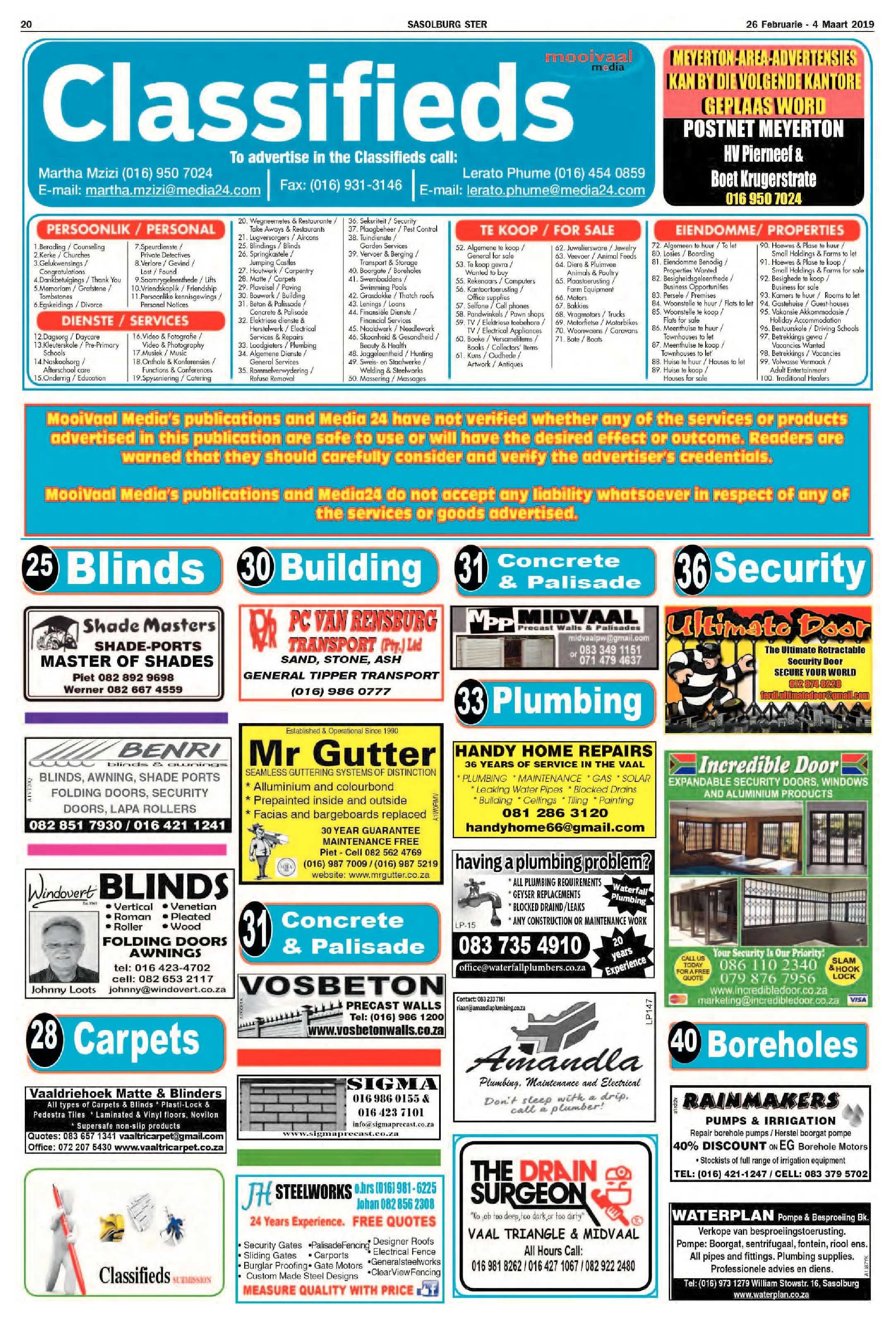 Sasolburg Ster 26 Februarie – 4 Maart 2019 page 20