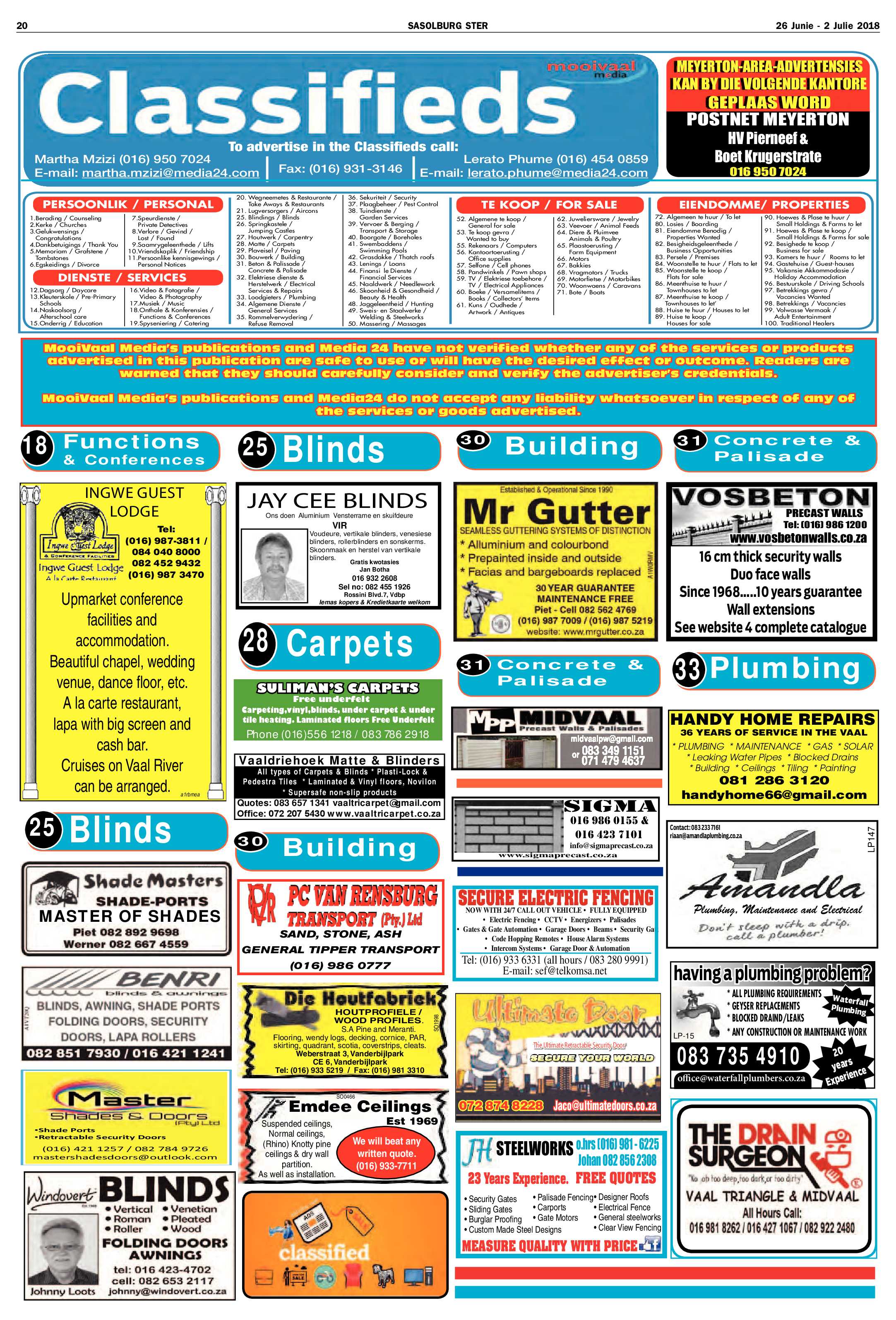 Sasolburg Ster 26 Junie – 2 Julie 2018 page 20