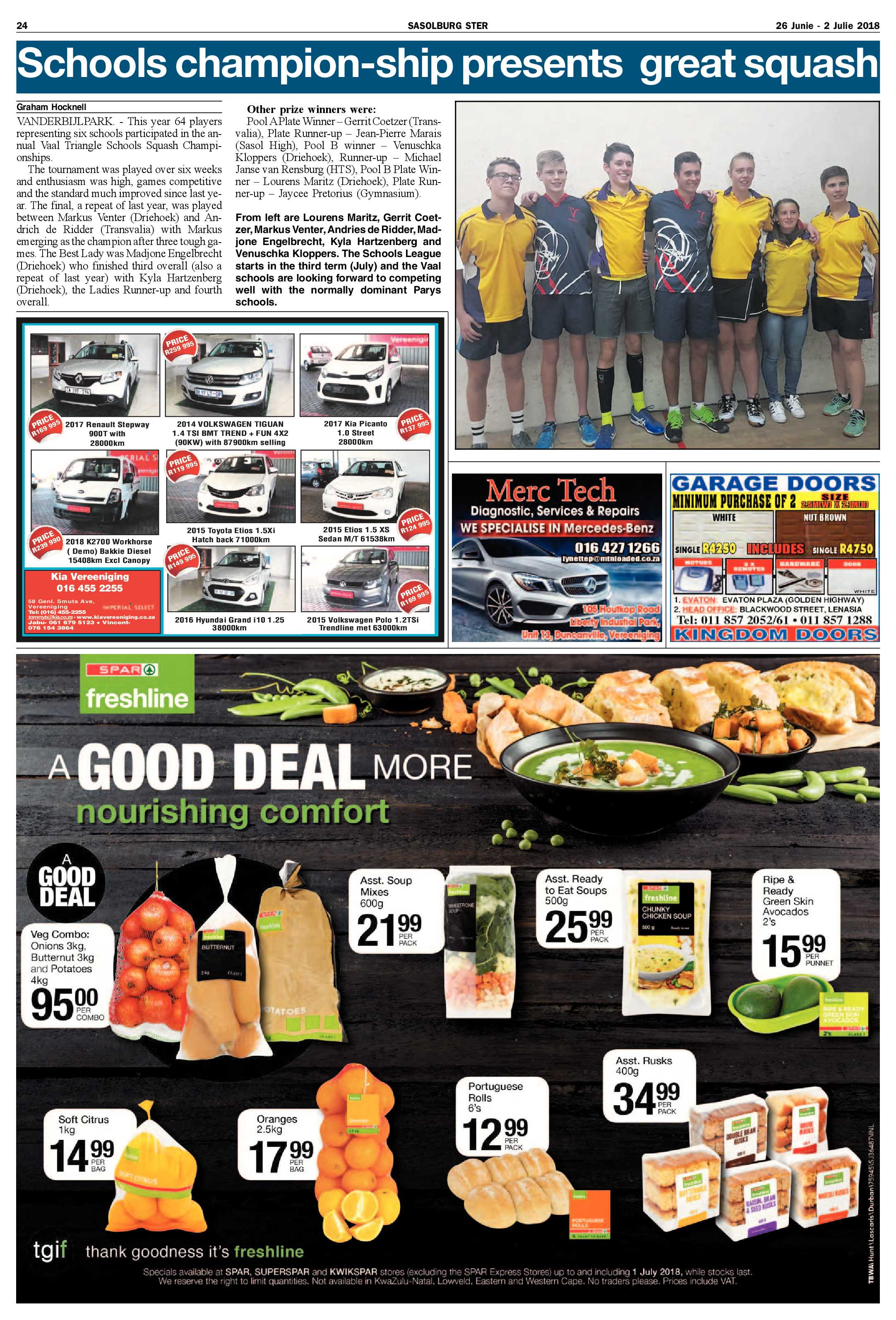 Sasolburg Ster 26 Junie – 2 Julie 2018 page 24