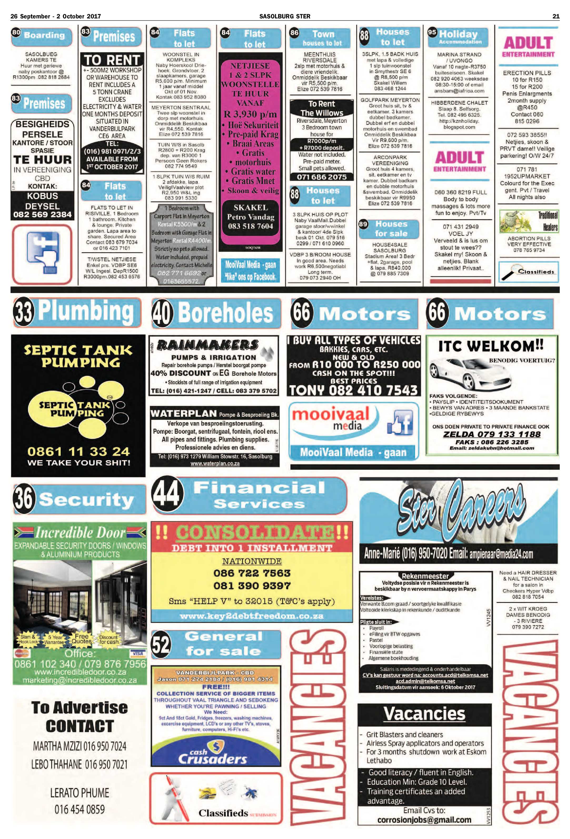 Sasolburg Ster 26 September – 2 Oktober 2017 page 21