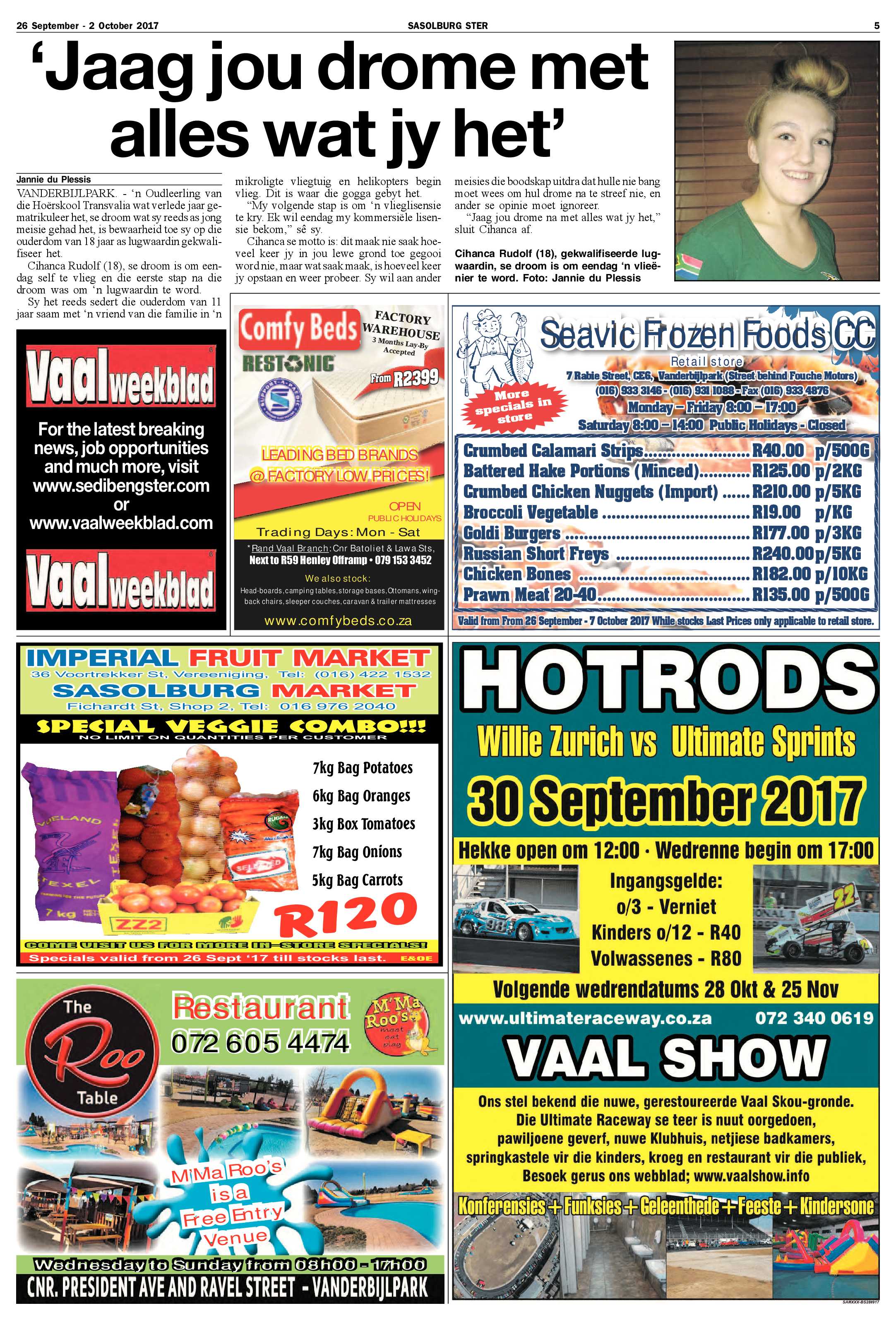 Sasolburg Ster 26 September – 2 Oktober 2017 page 5