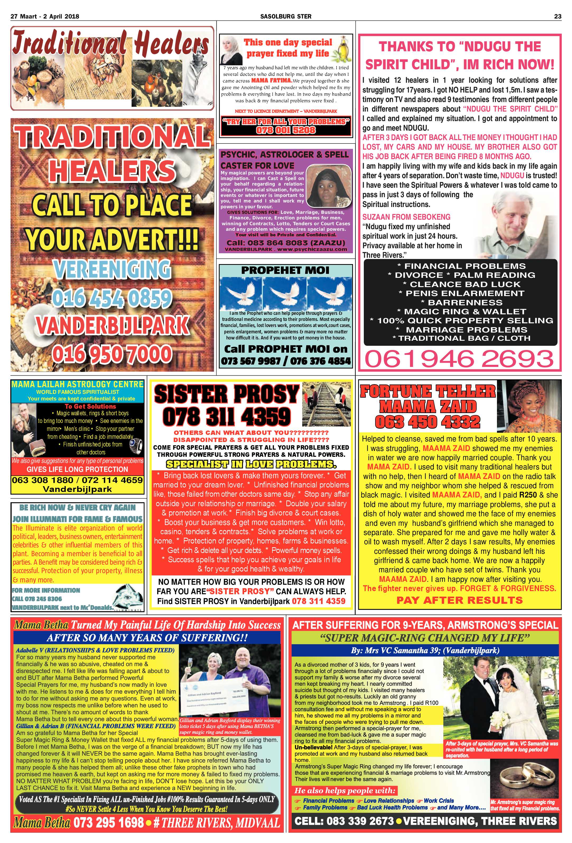 Sasolburg Ster 27 Maart – 2 April 2018 page 23