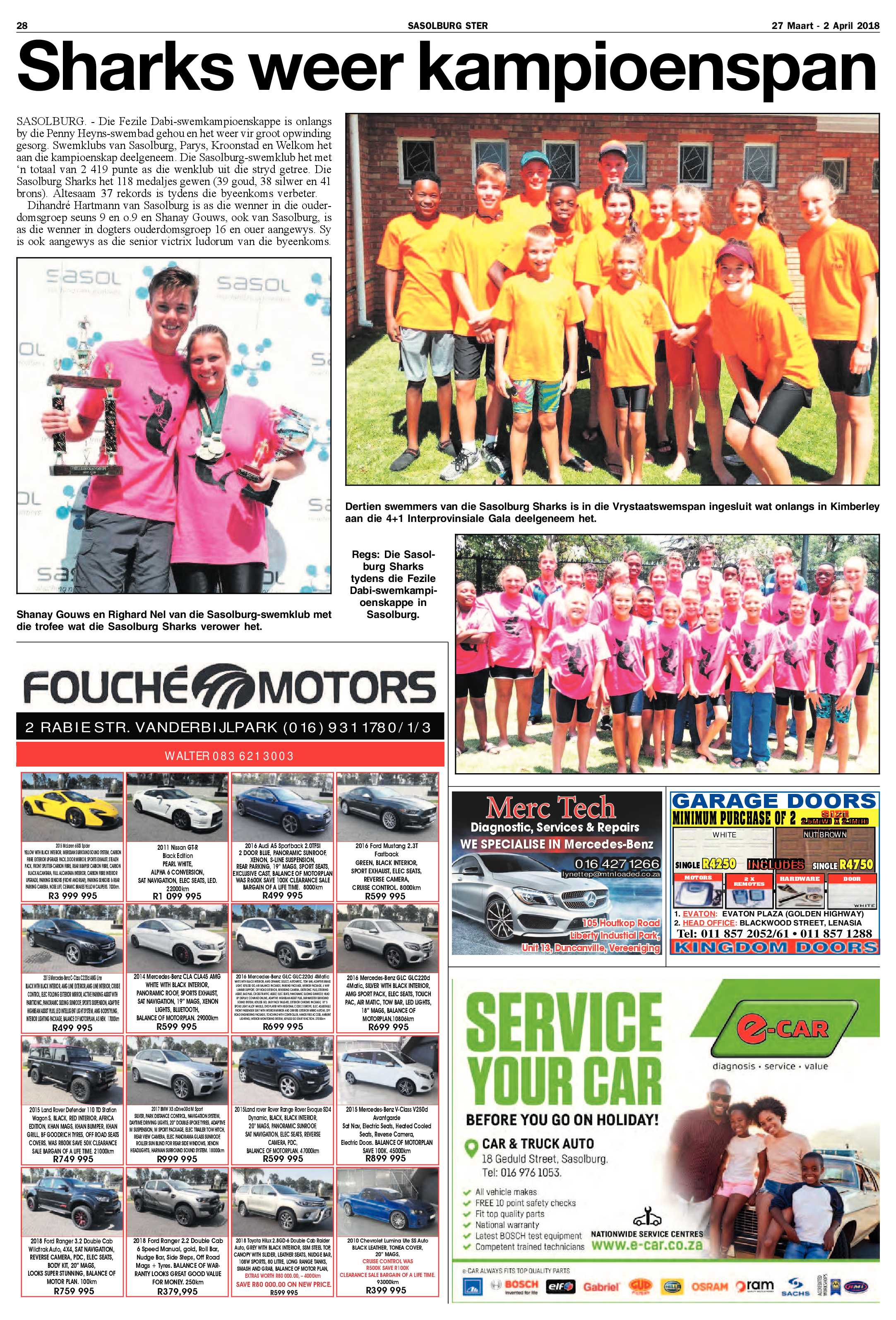 Sasolburg Ster 27 Maart – 2 April 2018 page 28