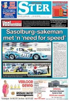 Sasolburg Ster 27 Maart – 2 April 2018