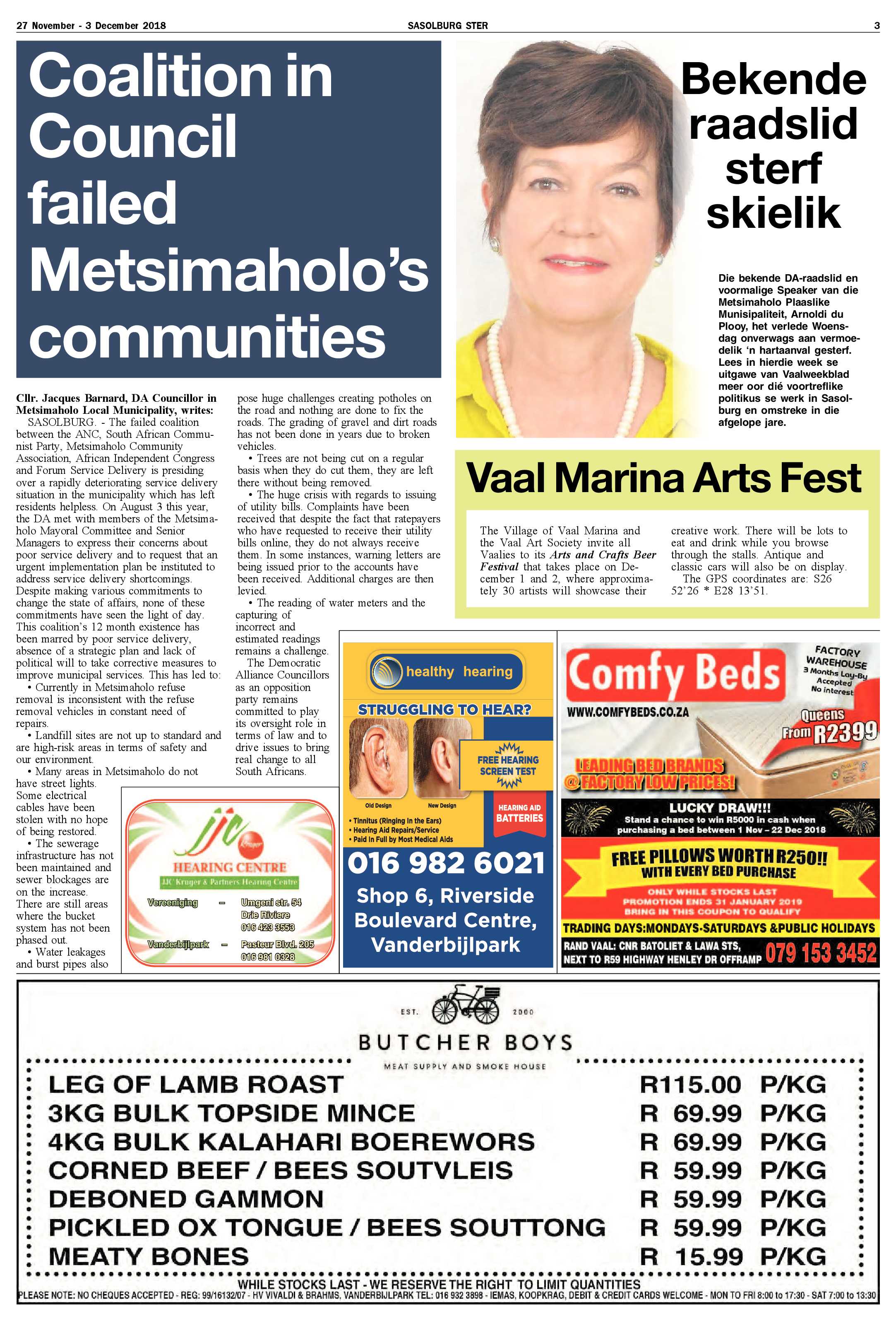 Sasolburg Ster 27 November – 3 Desember 2018 page 3