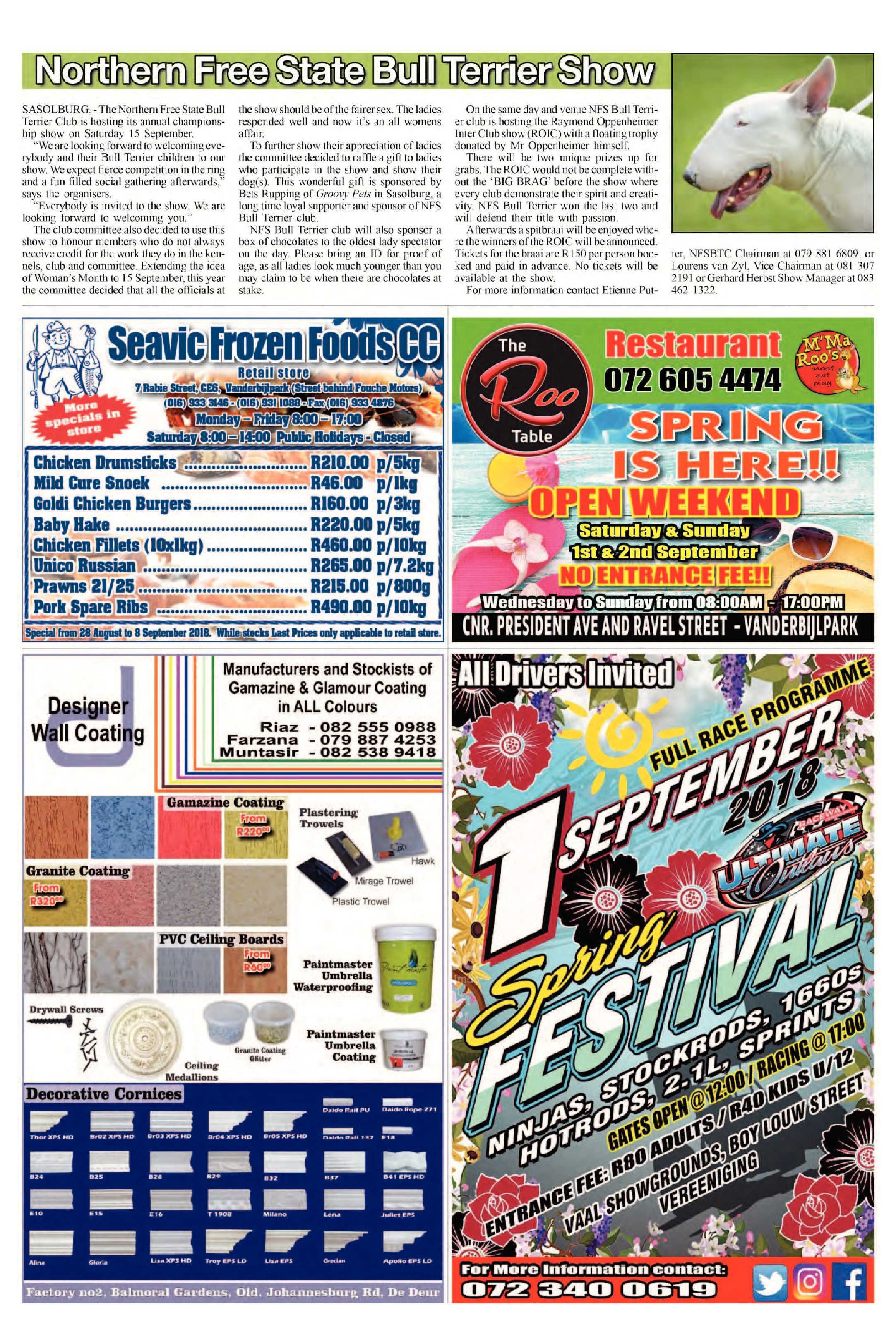 Sasolburg Ster 28 Augustus – 3 September 2018 page 4