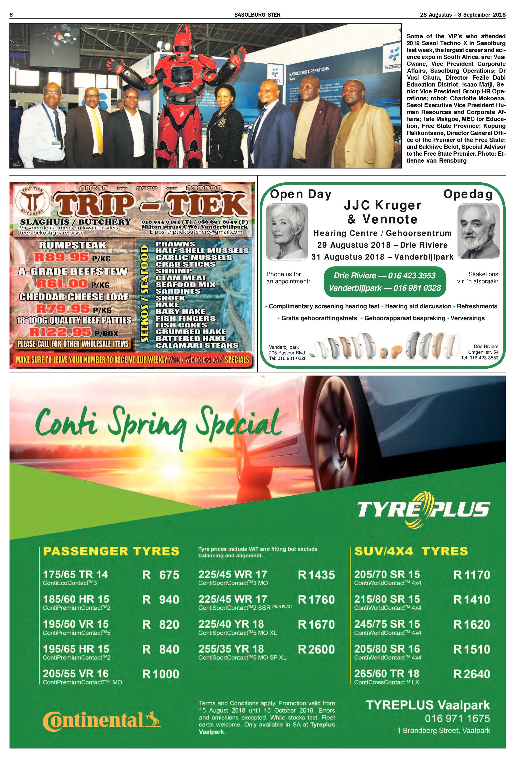 Sasolburg Ster 28 Augustus – 3 September 2018 page 6