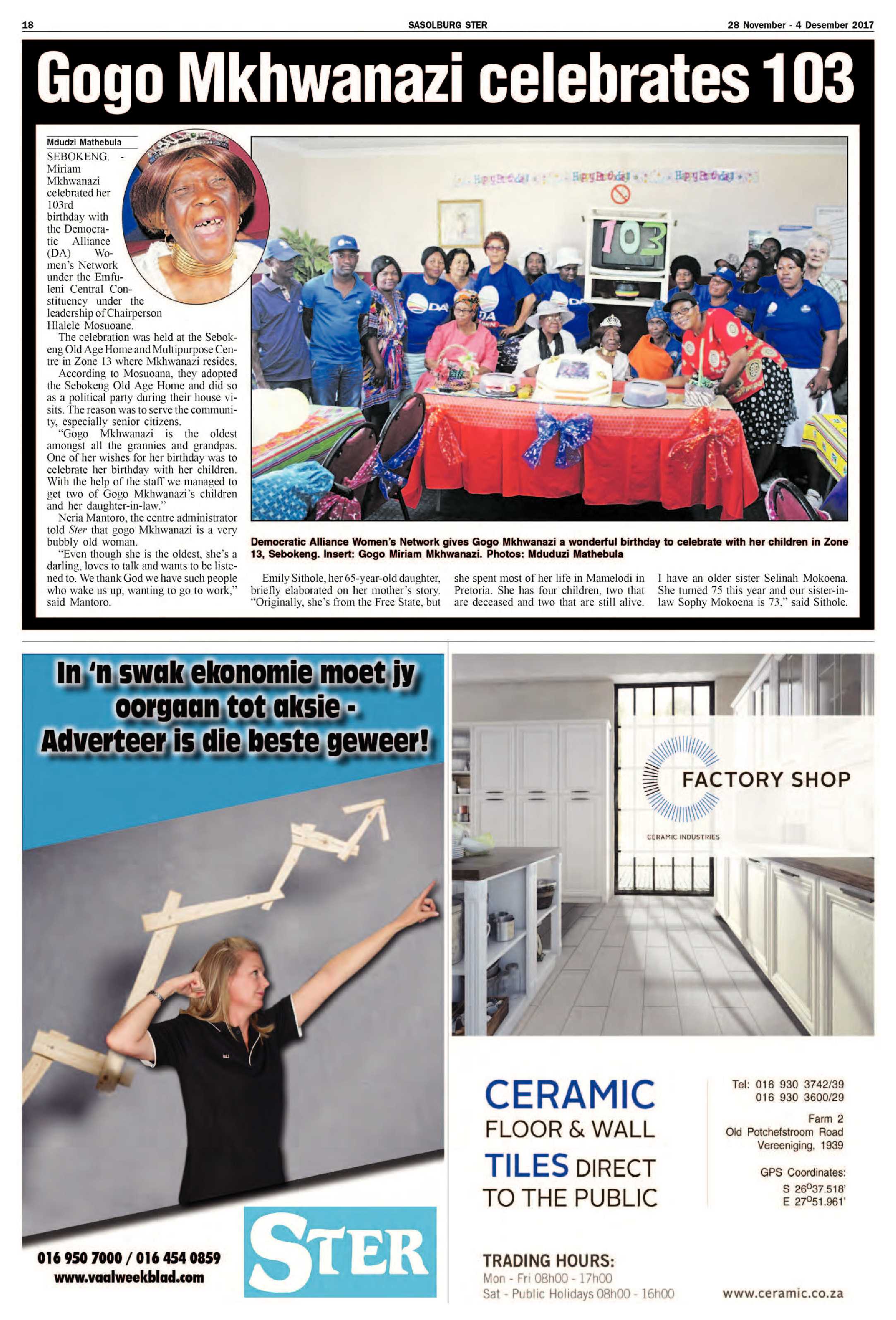 Sasolburg Ster 28 November  – 4 Desember 2017 page 18