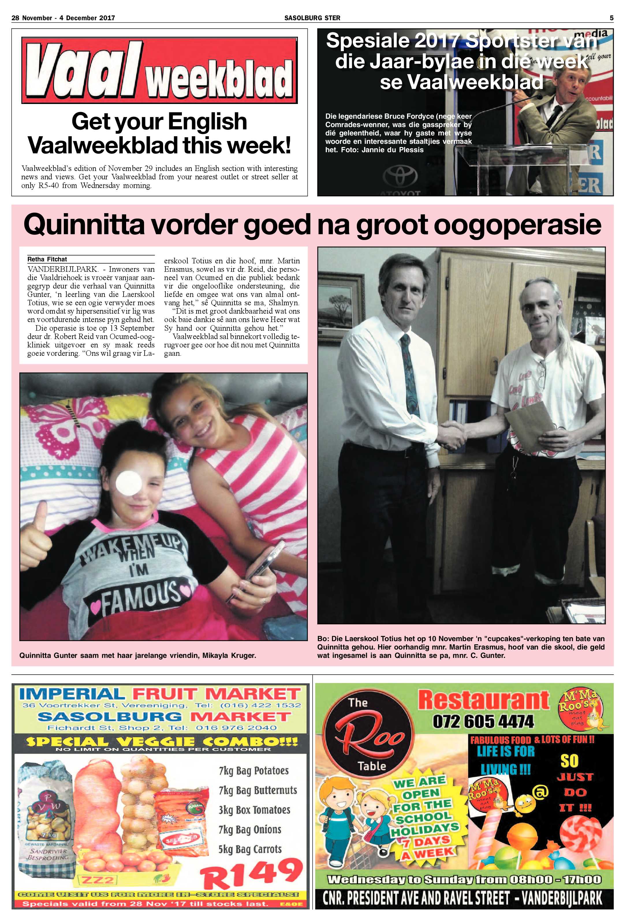 Sasolburg Ster 28 November  – 4 Desember 2017 page 5